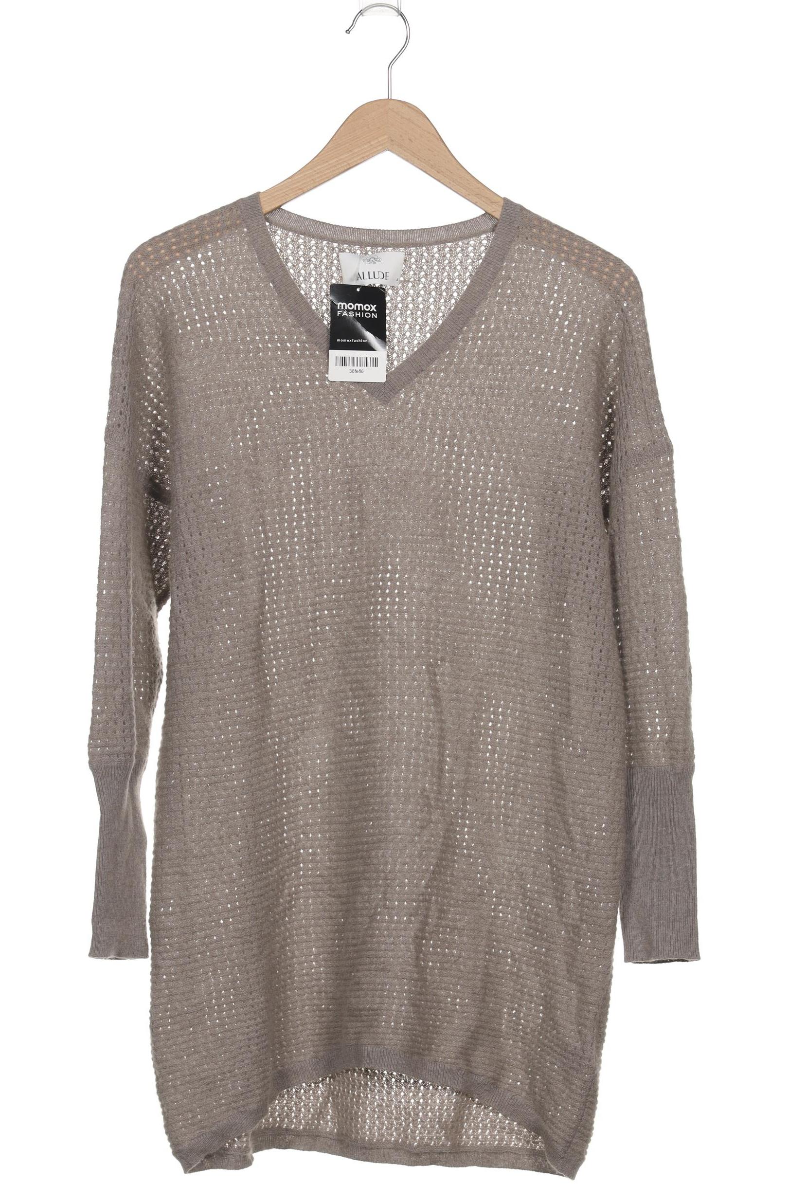 

Allude Damen Pullover, grau, Gr. 36