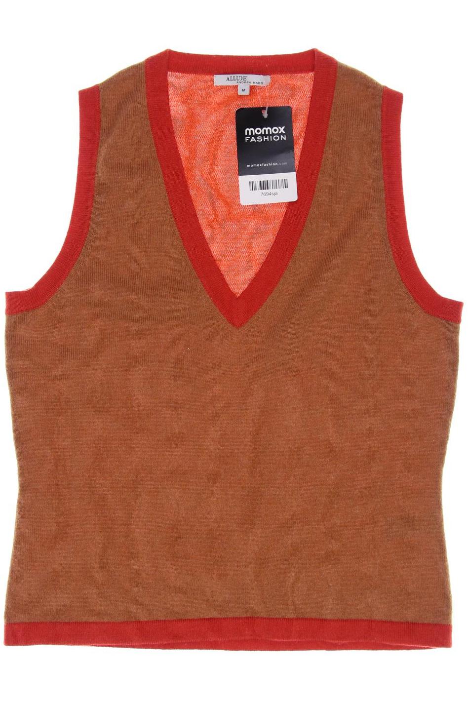

Allude Damen Pullover, orange, Gr. 38