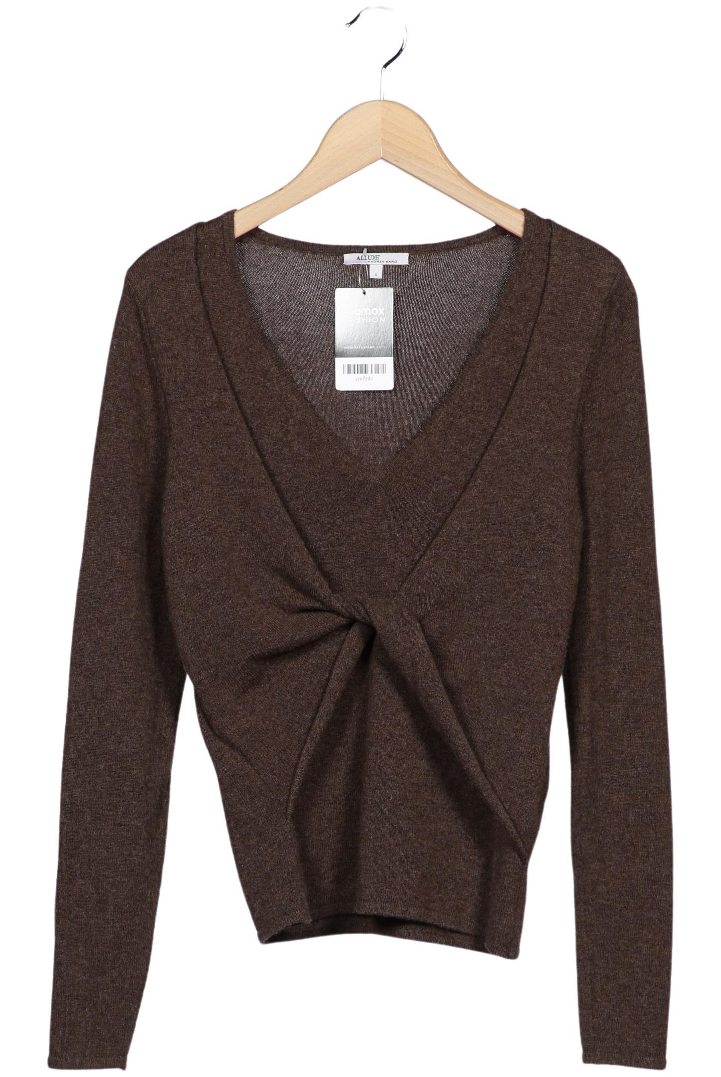 

Allude Damen Pullover, braun, Gr. 36