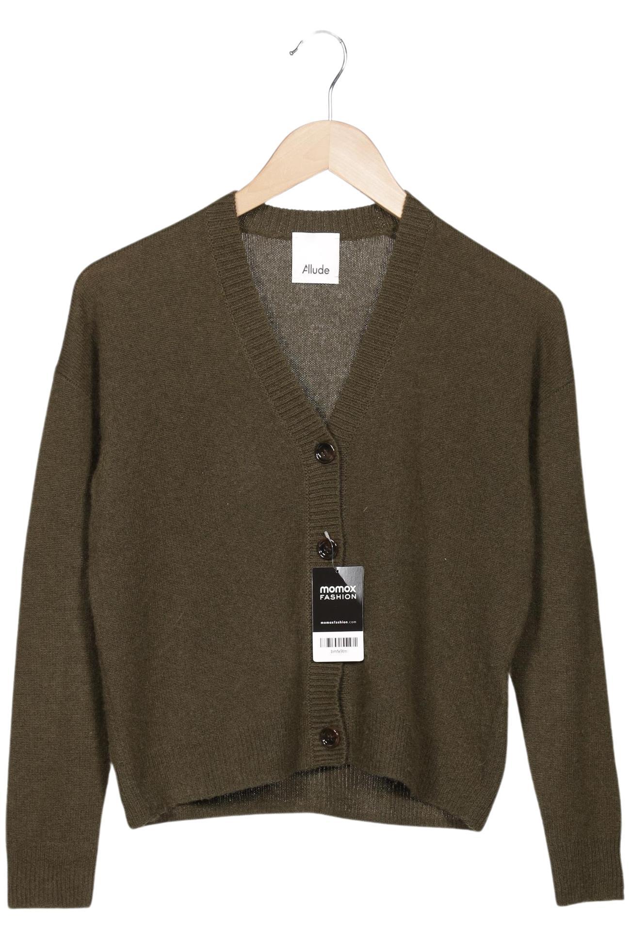 

Allude Damen Strickjacke, grün, Gr. 34