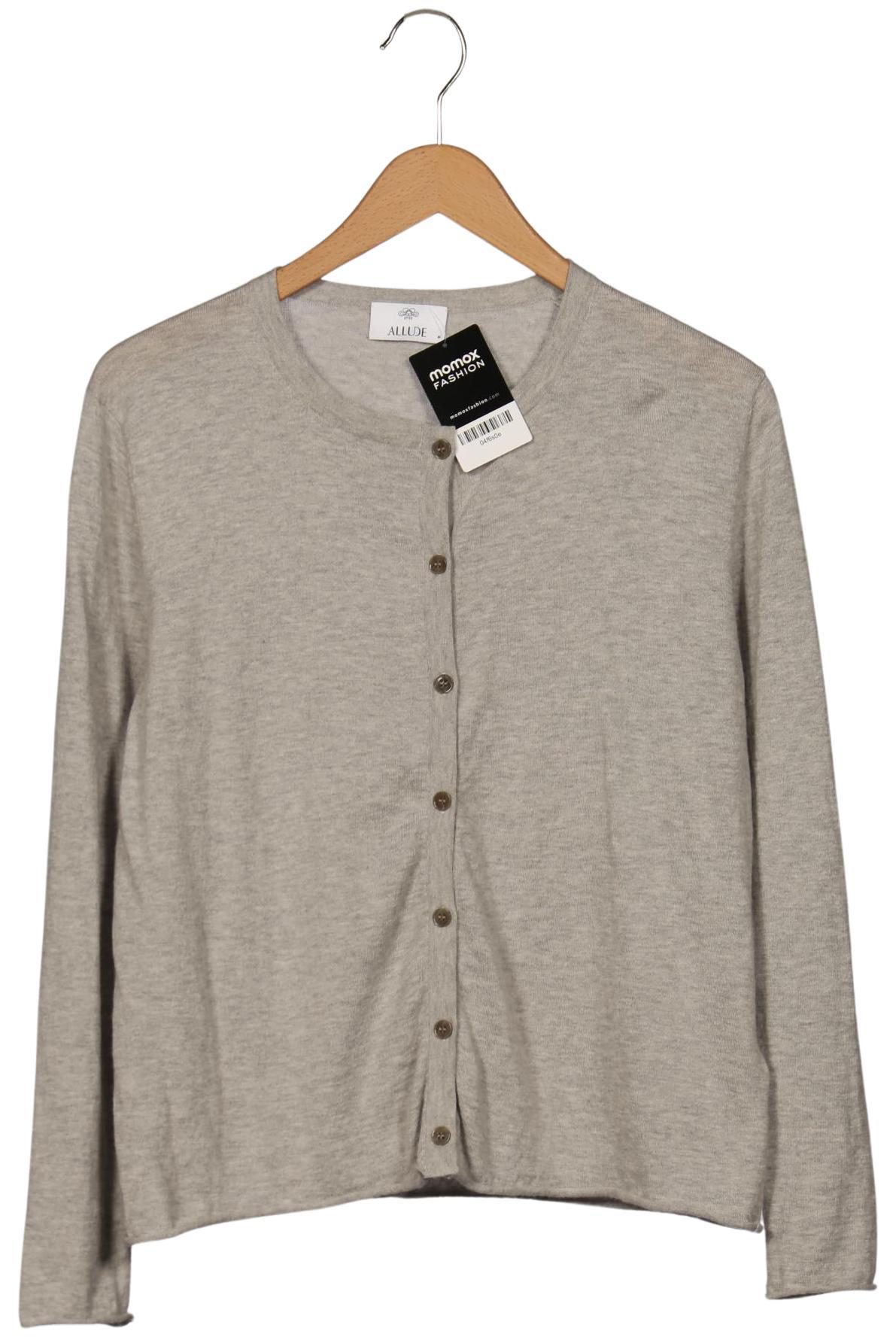 

Allude Damen Strickjacke, grau, Gr. 38