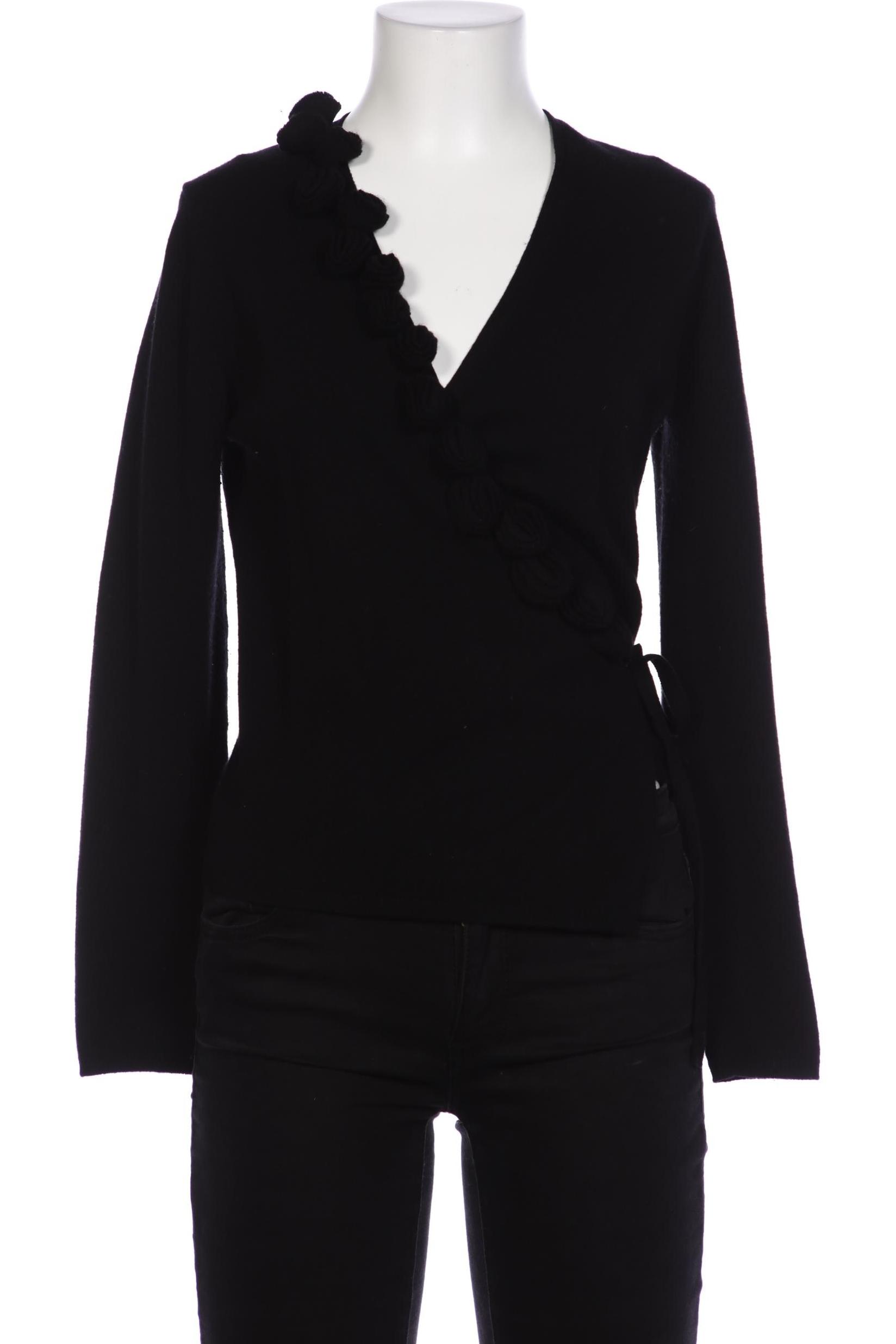 

Allude Damen Strickjacke, schwarz, Gr. 36