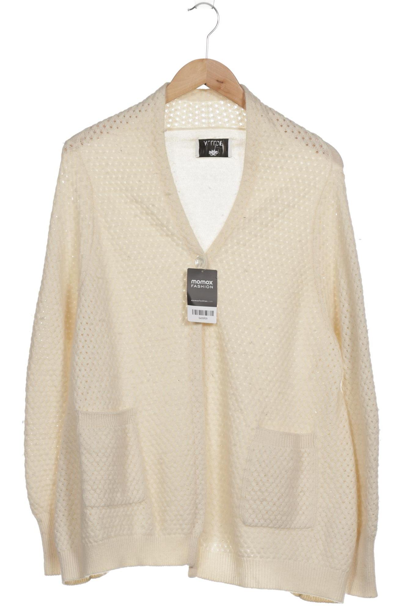 

Allude Damen Strickjacke, beige, Gr. 38
