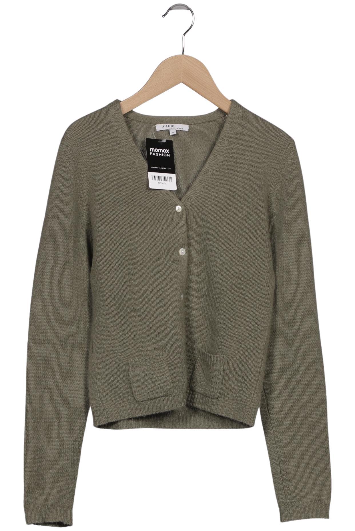 

Allude Damen Strickjacke, grün, Gr. 38