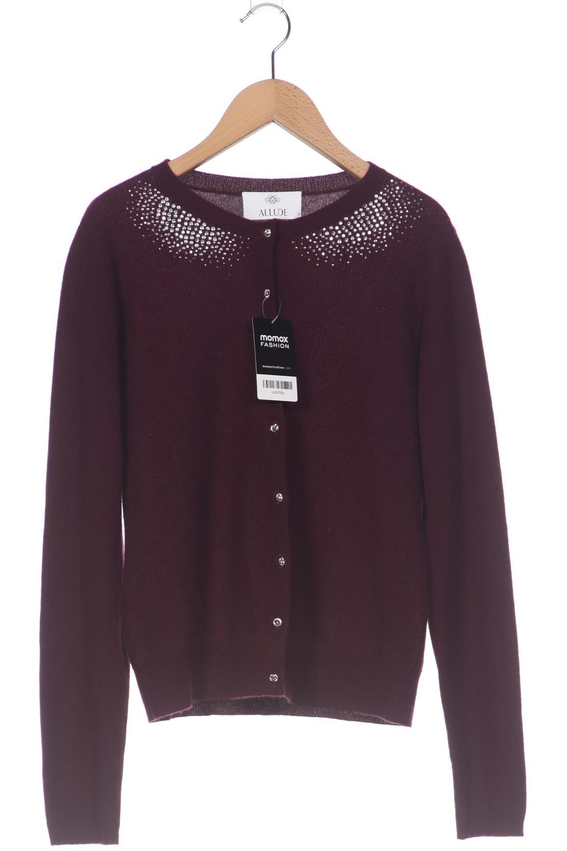 

Allude Damen Strickjacke, bordeaux, Gr. 38