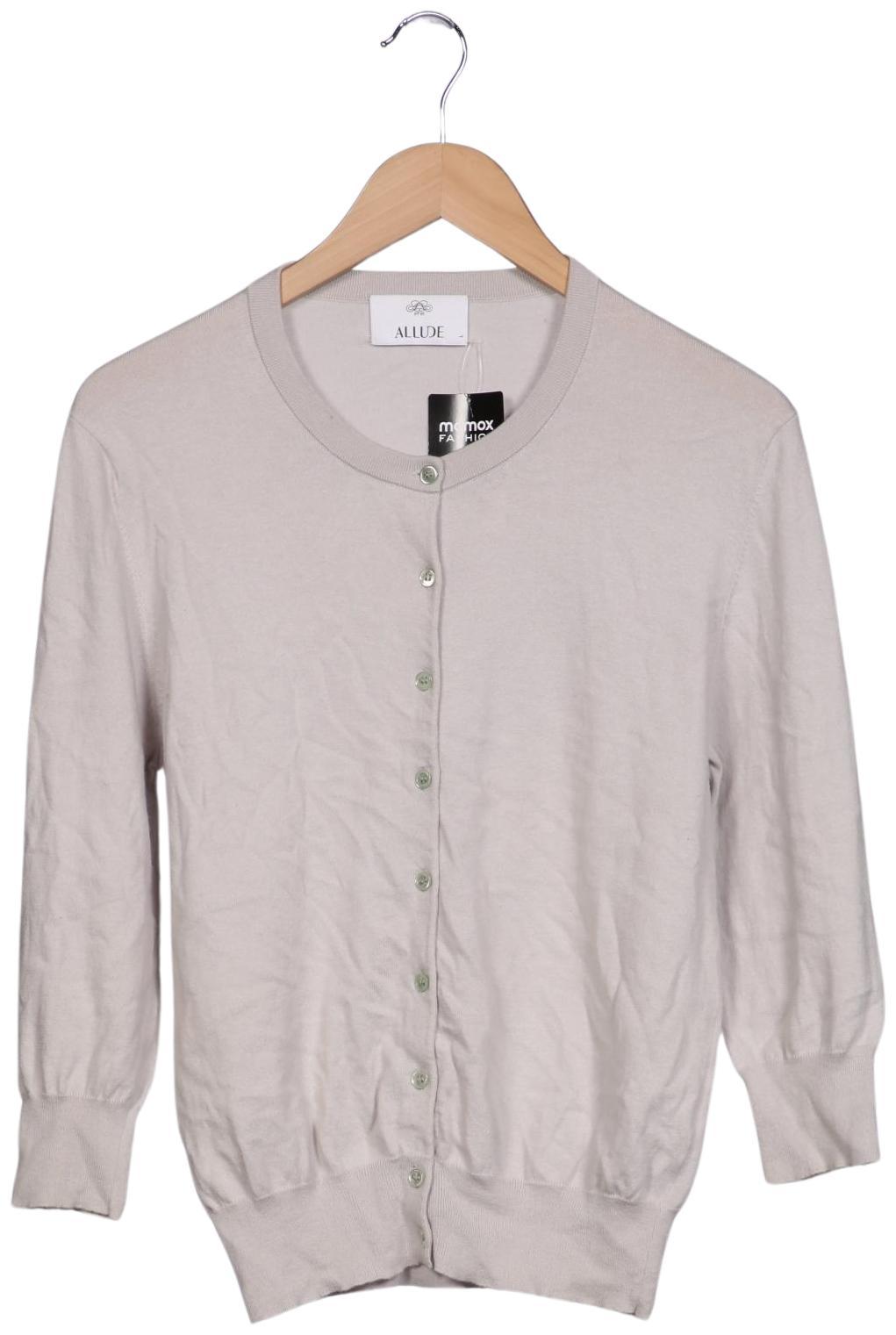 

Allude Damen Strickjacke, beige, Gr. 42
