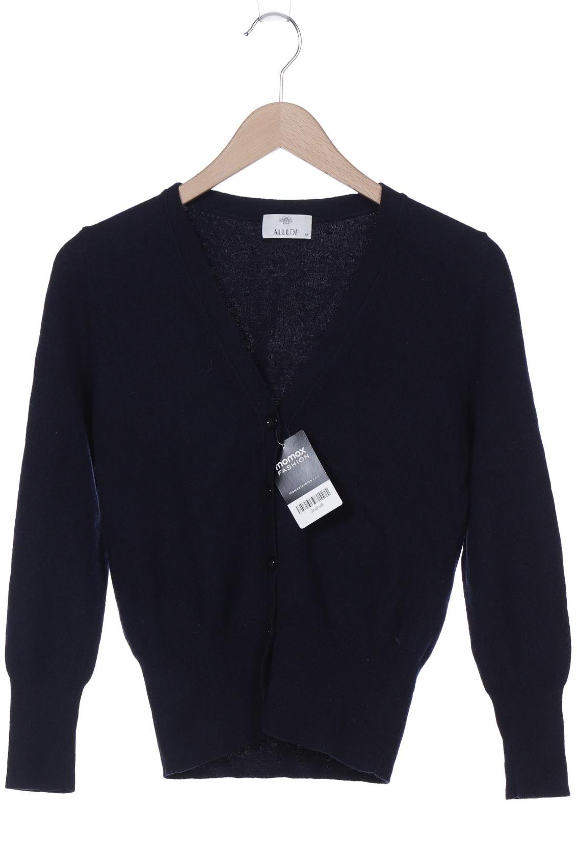 

Allude Damen Strickjacke, marineblau, Gr. 34