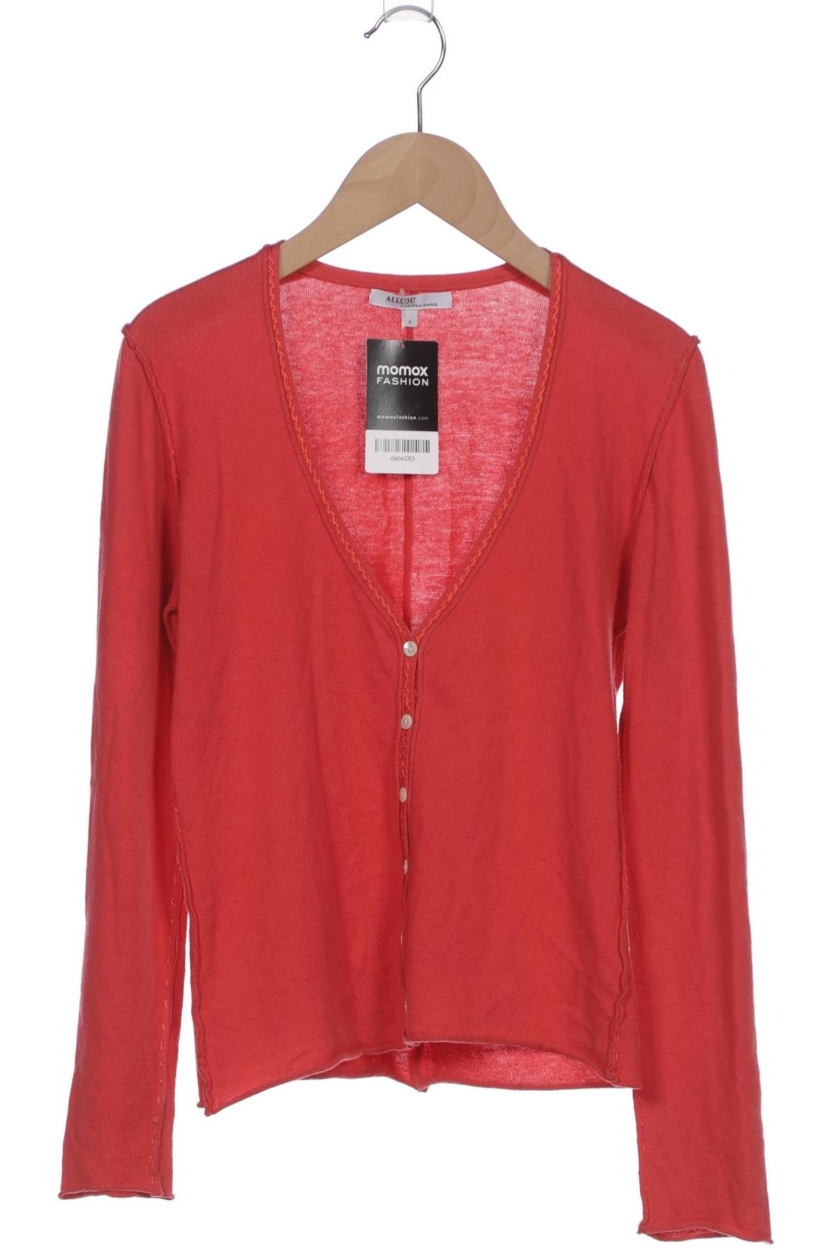 

Allude Damen Strickjacke, rot, Gr. 36