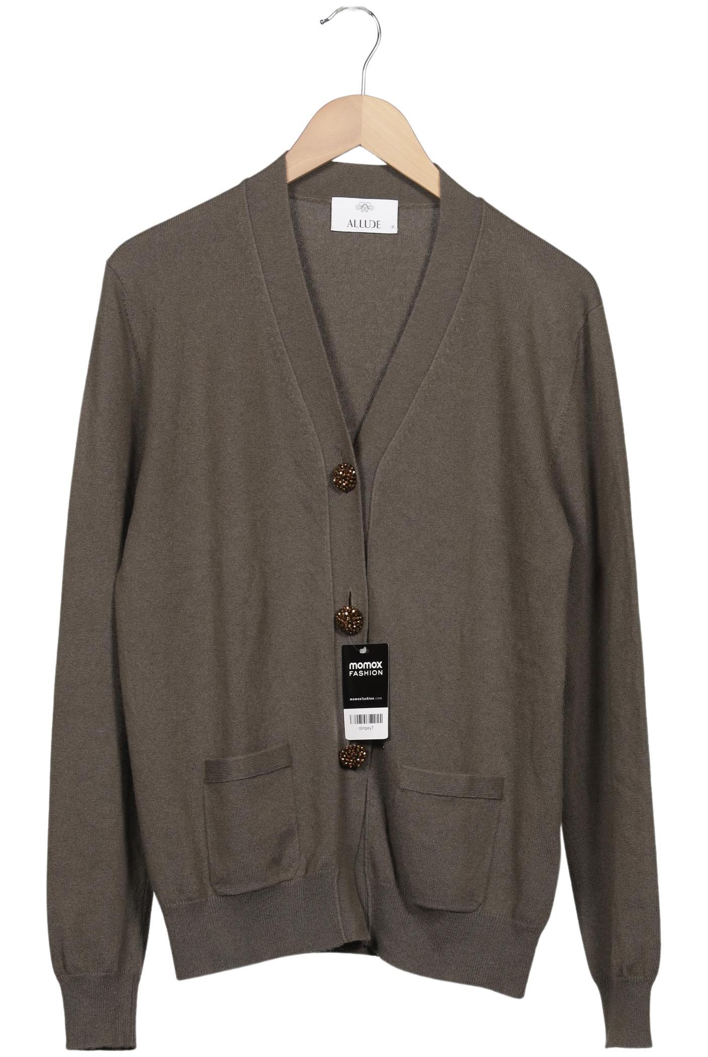 

Allude Damen Strickjacke, braun, Gr. 44