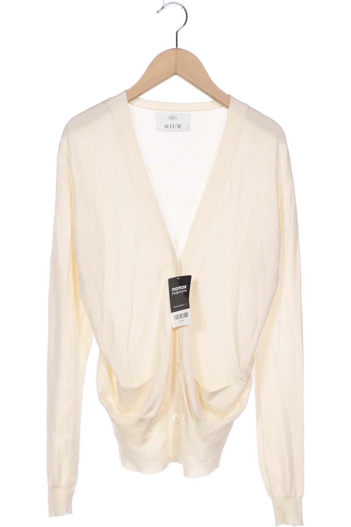 

Allude Damen Strickjacke, cremeweiß, Gr. 36