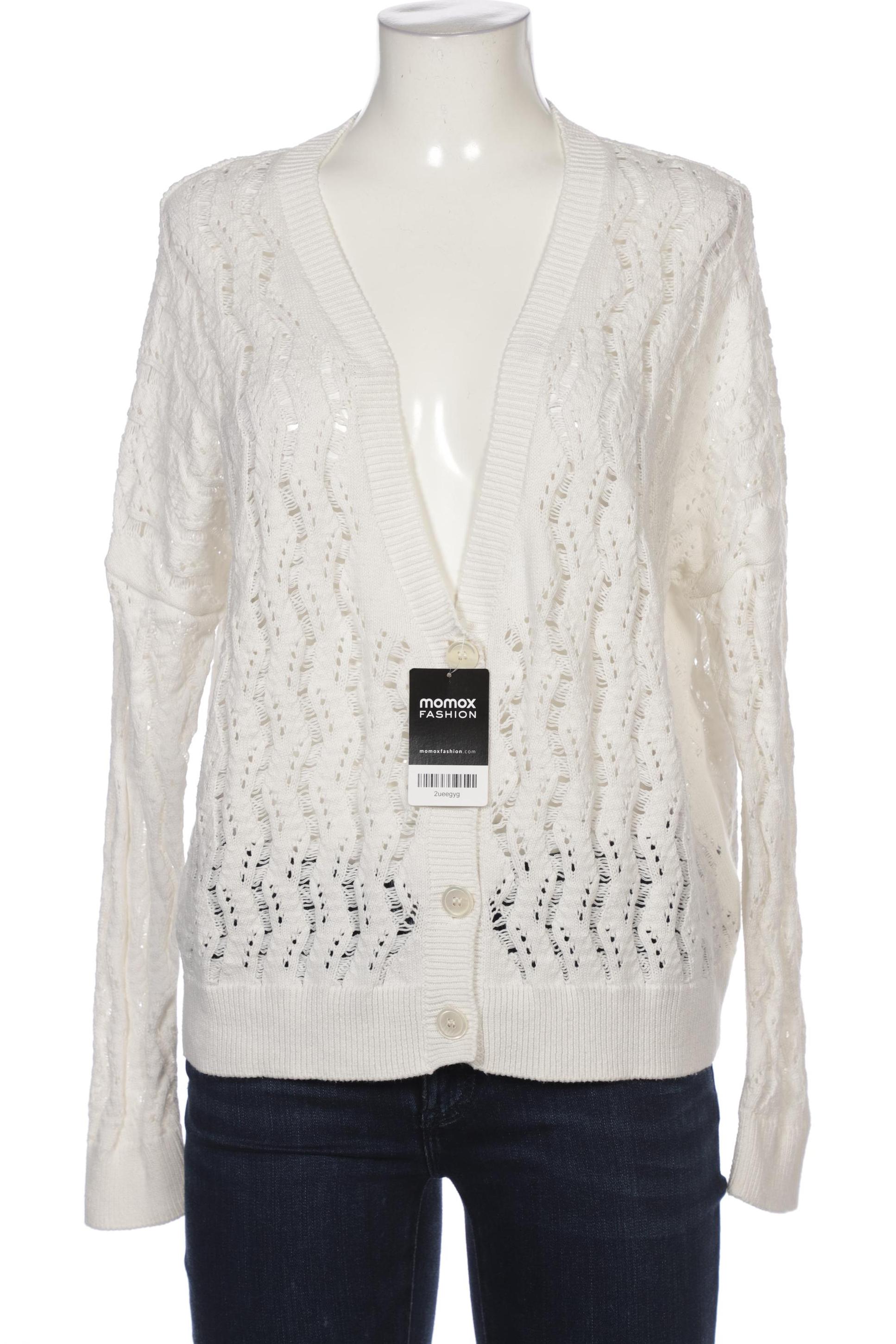 

ALLUDE Damen Strickjacke, weiß