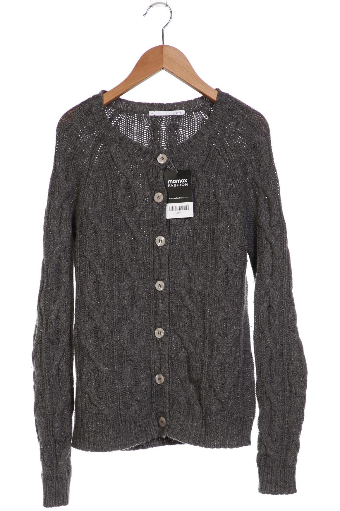 

Allude Damen Strickjacke, grau, Gr. 42