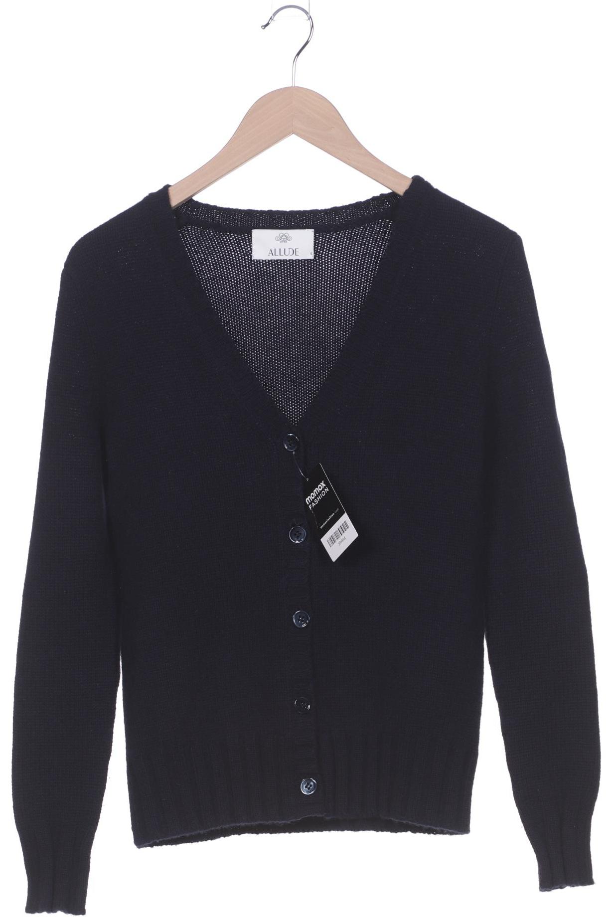

Allude Damen Strickjacke, marineblau, Gr. 36
