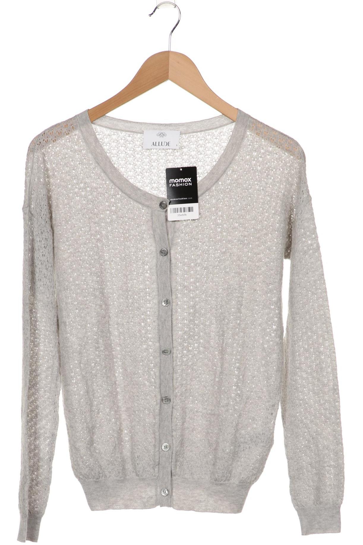 

Allude Damen Strickjacke, grau, Gr. 36