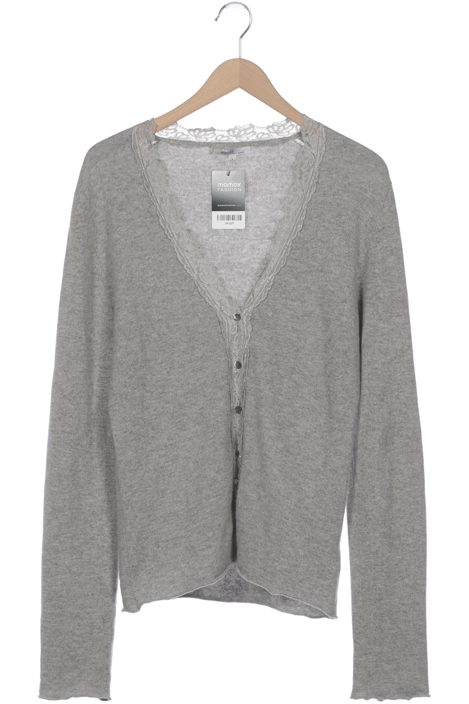 

Allude Damen Strickjacke, grau, Gr. 42