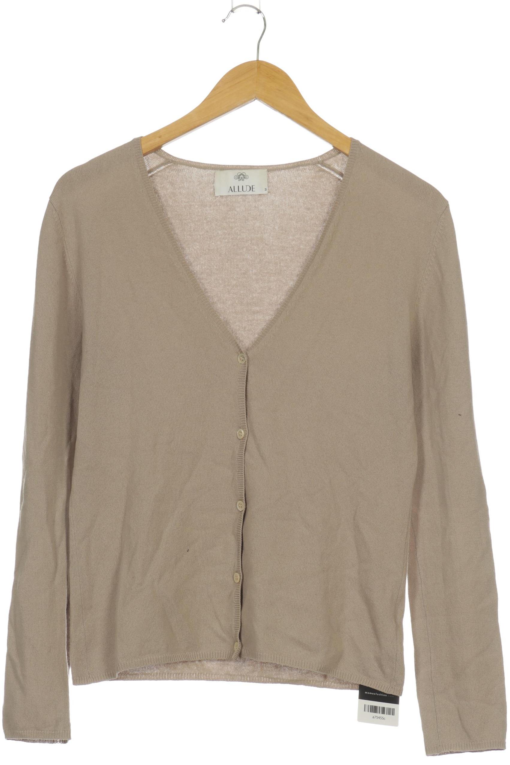 

Allude Damen Strickjacke, braun, Gr. 38