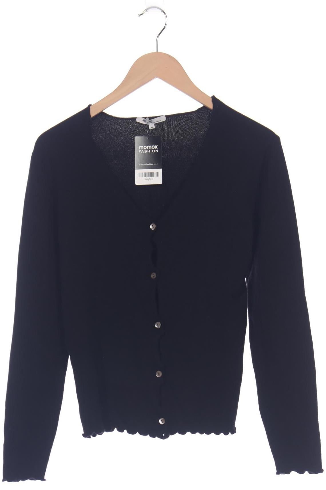 

Allude Damen Strickjacke, schwarz, Gr. 38