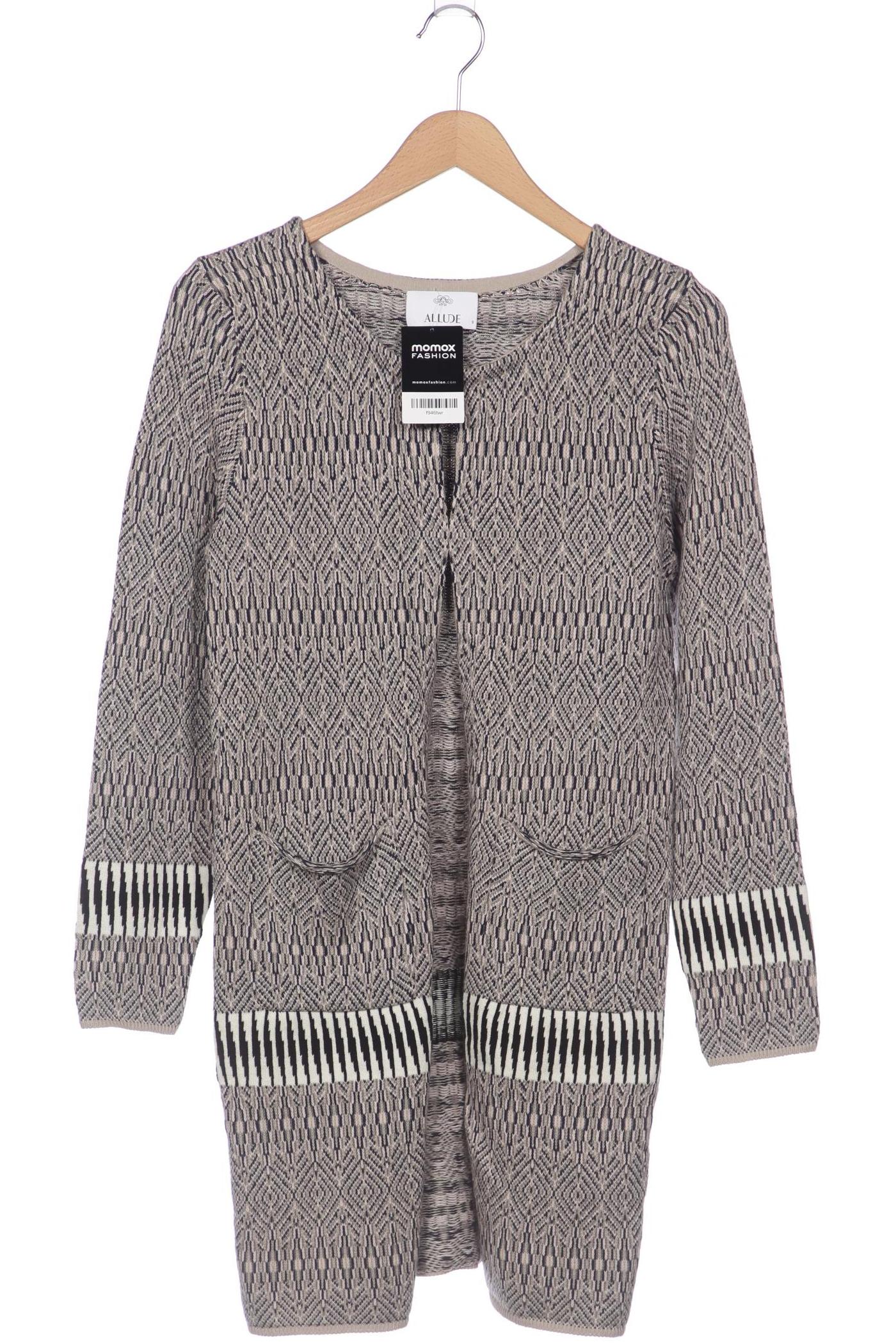 

Allude Damen Strickjacke, grau, Gr. 36