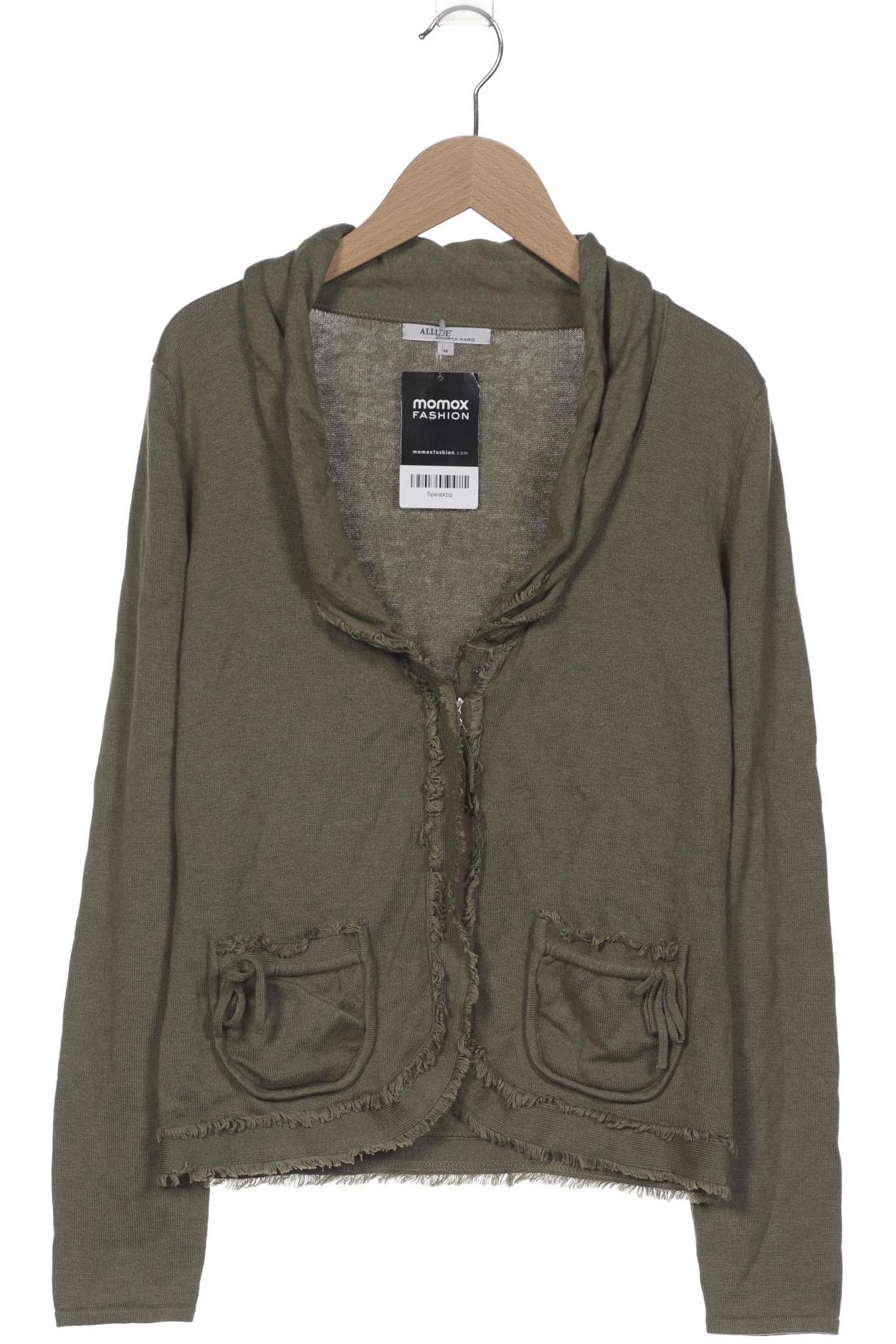 

Allude Damen Strickjacke, grün, Gr. 38
