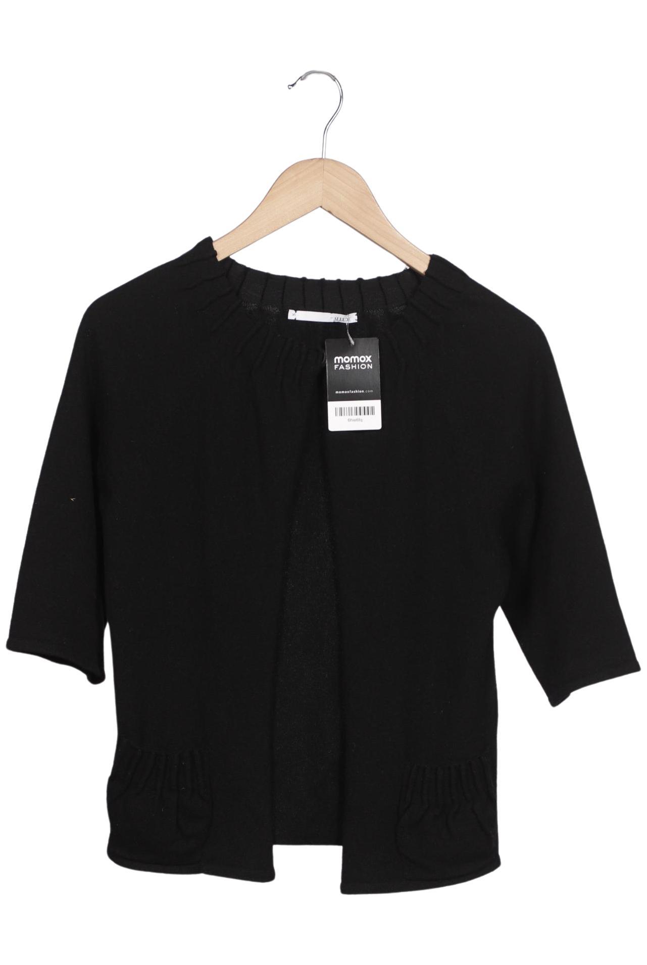 

Allude Damen Strickjacke, schwarz, Gr. 36