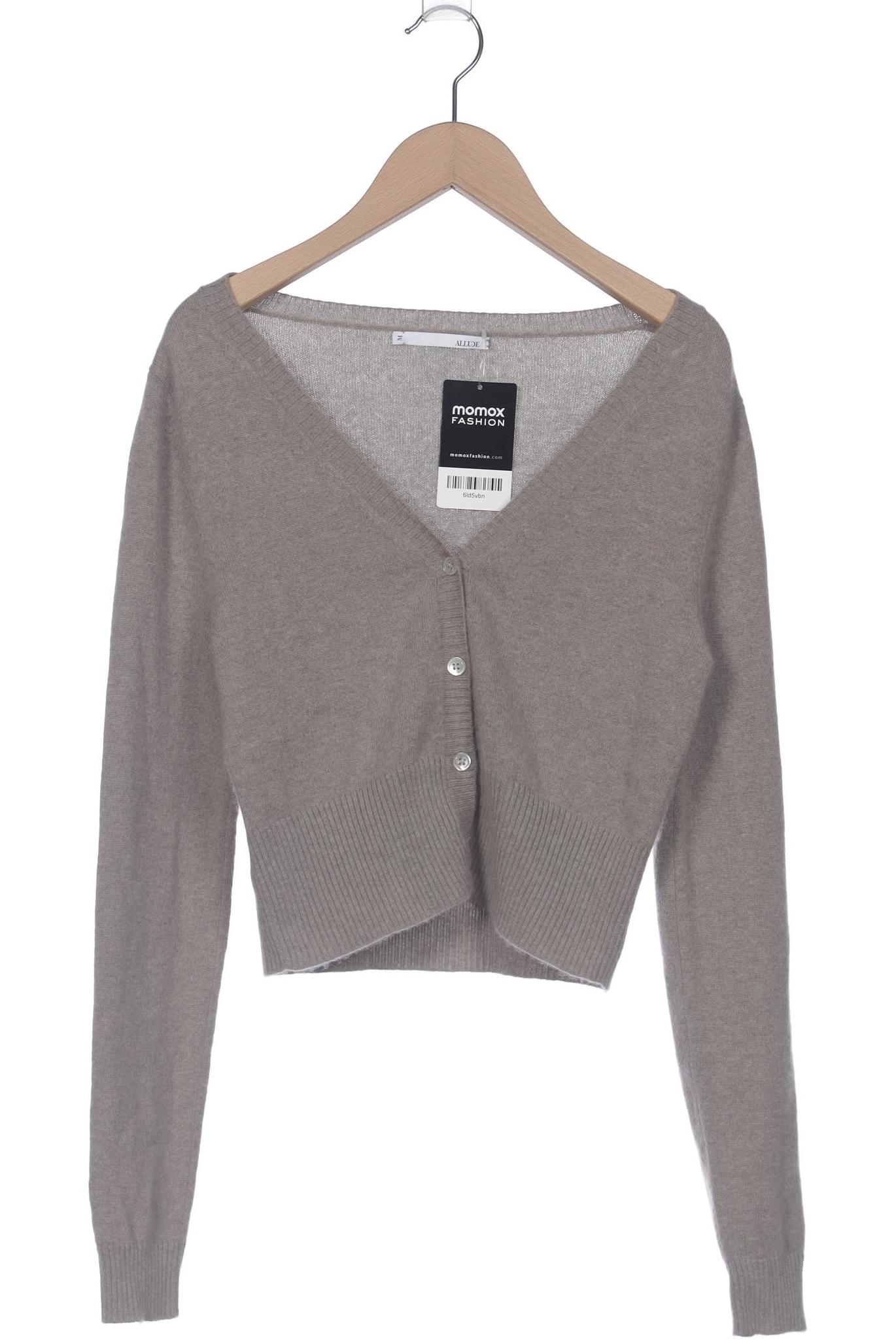 

Allude Damen Strickjacke, braun, Gr. 38
