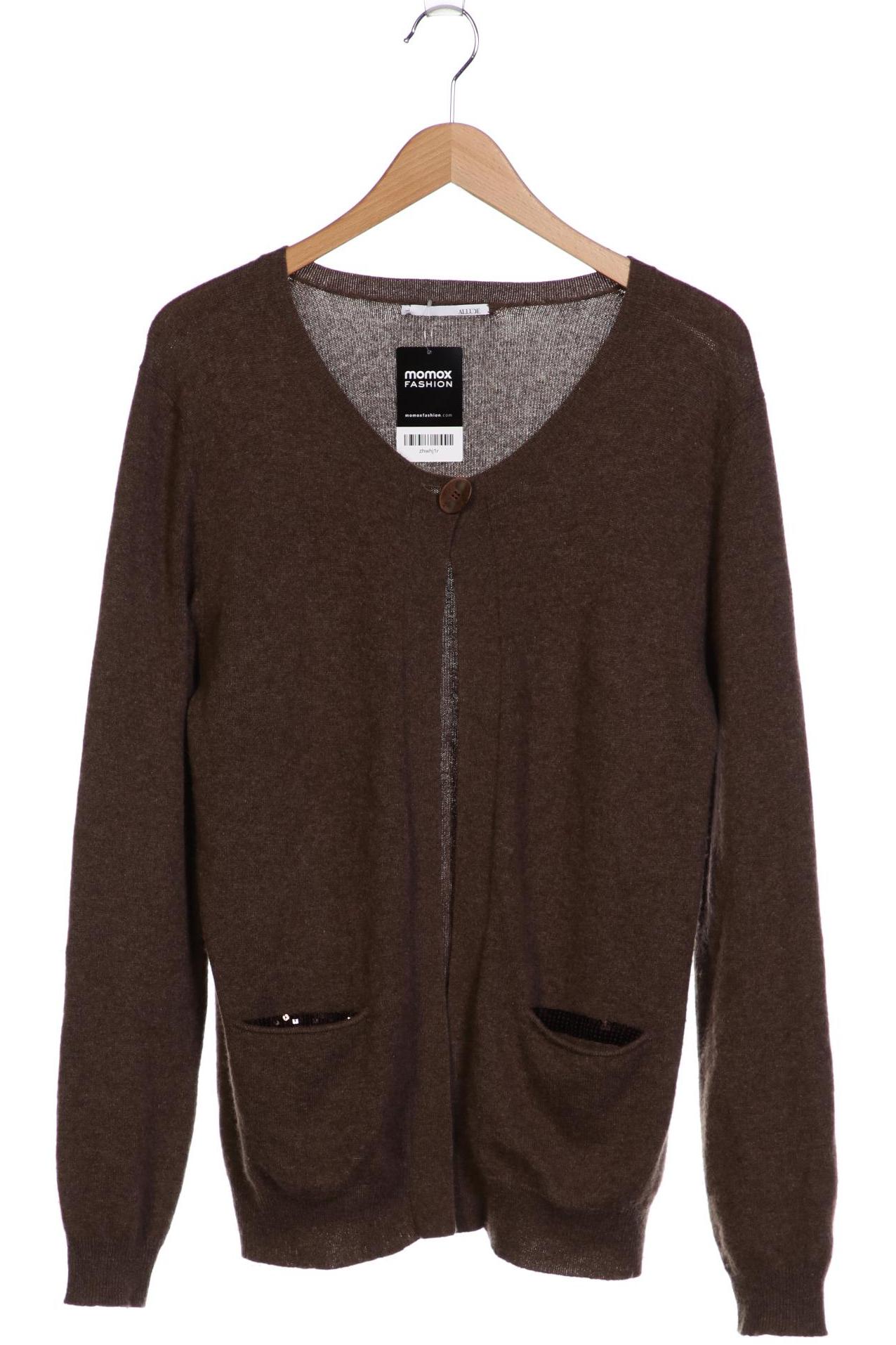

Allude Damen Strickjacke, braun, Gr. 42