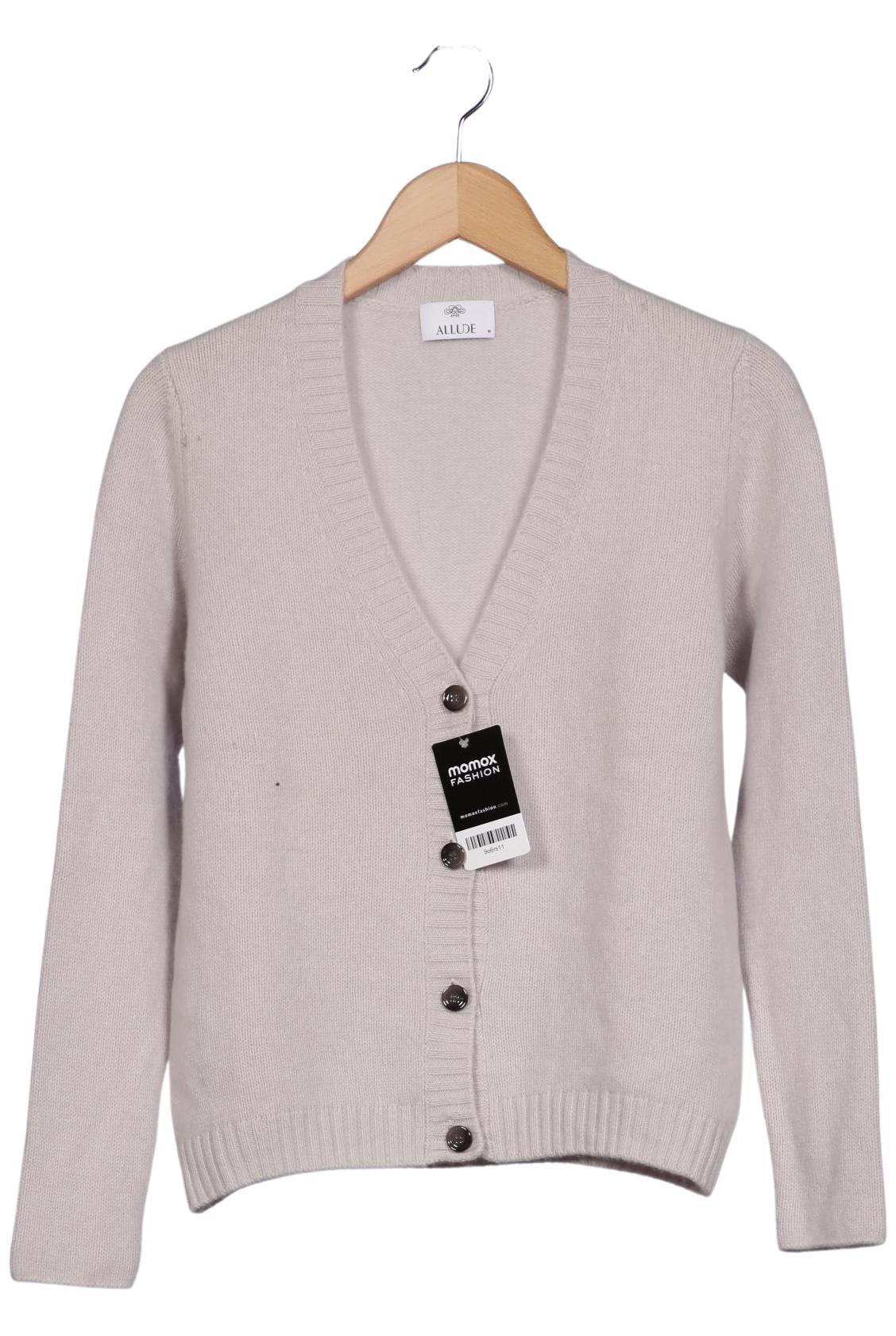 

Allude Damen Strickjacke, beige, Gr. 38