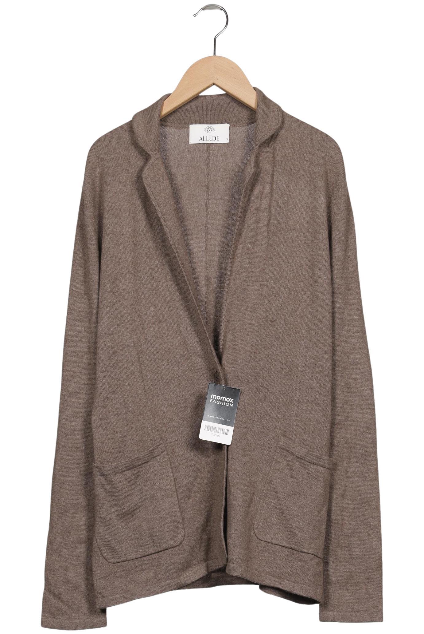 

Allude Damen Strickjacke, braun, Gr. 38