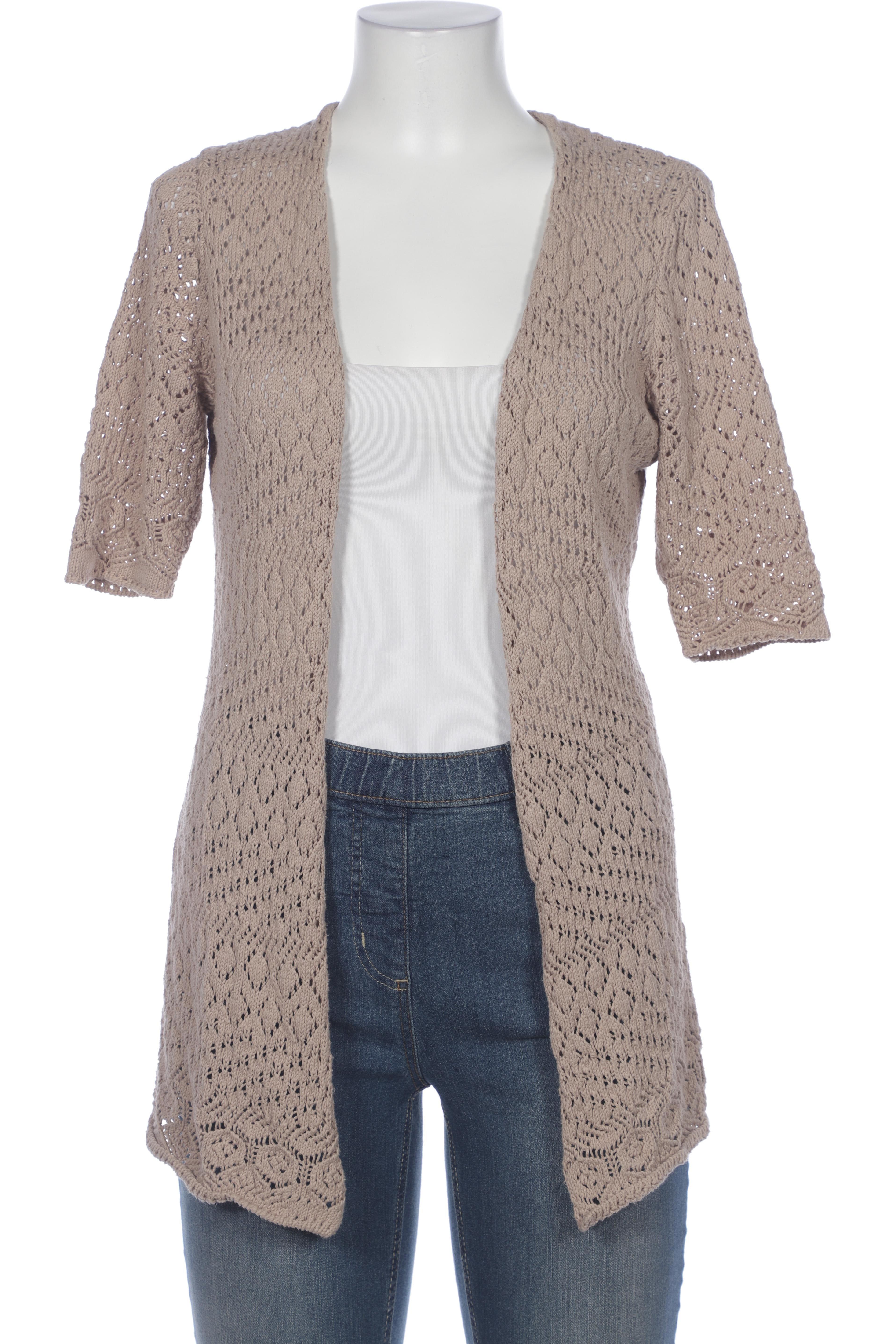 

Allude Damen Strickjacke, beige, Gr. 36
