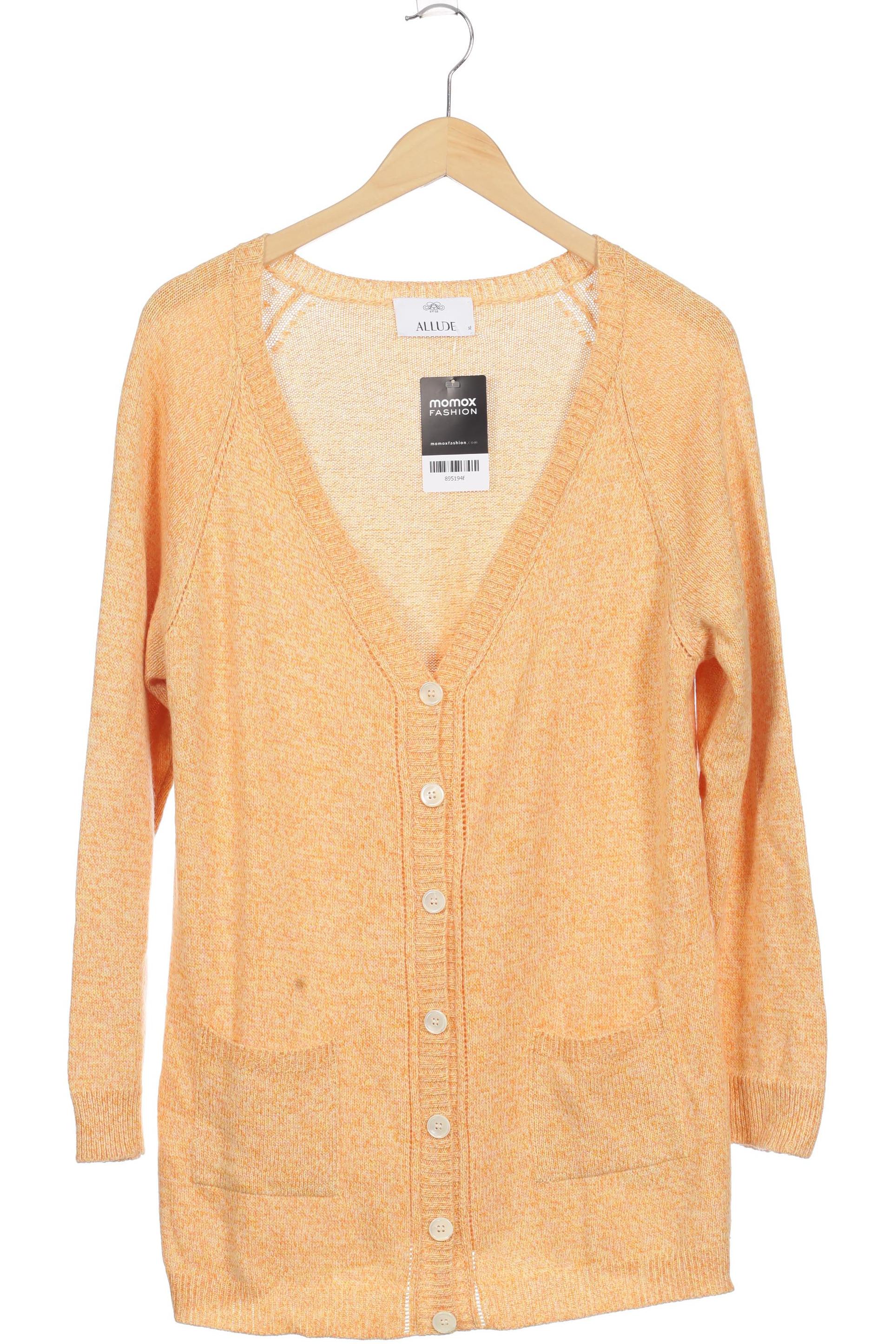 

Allude Damen Strickjacke, orange, Gr.