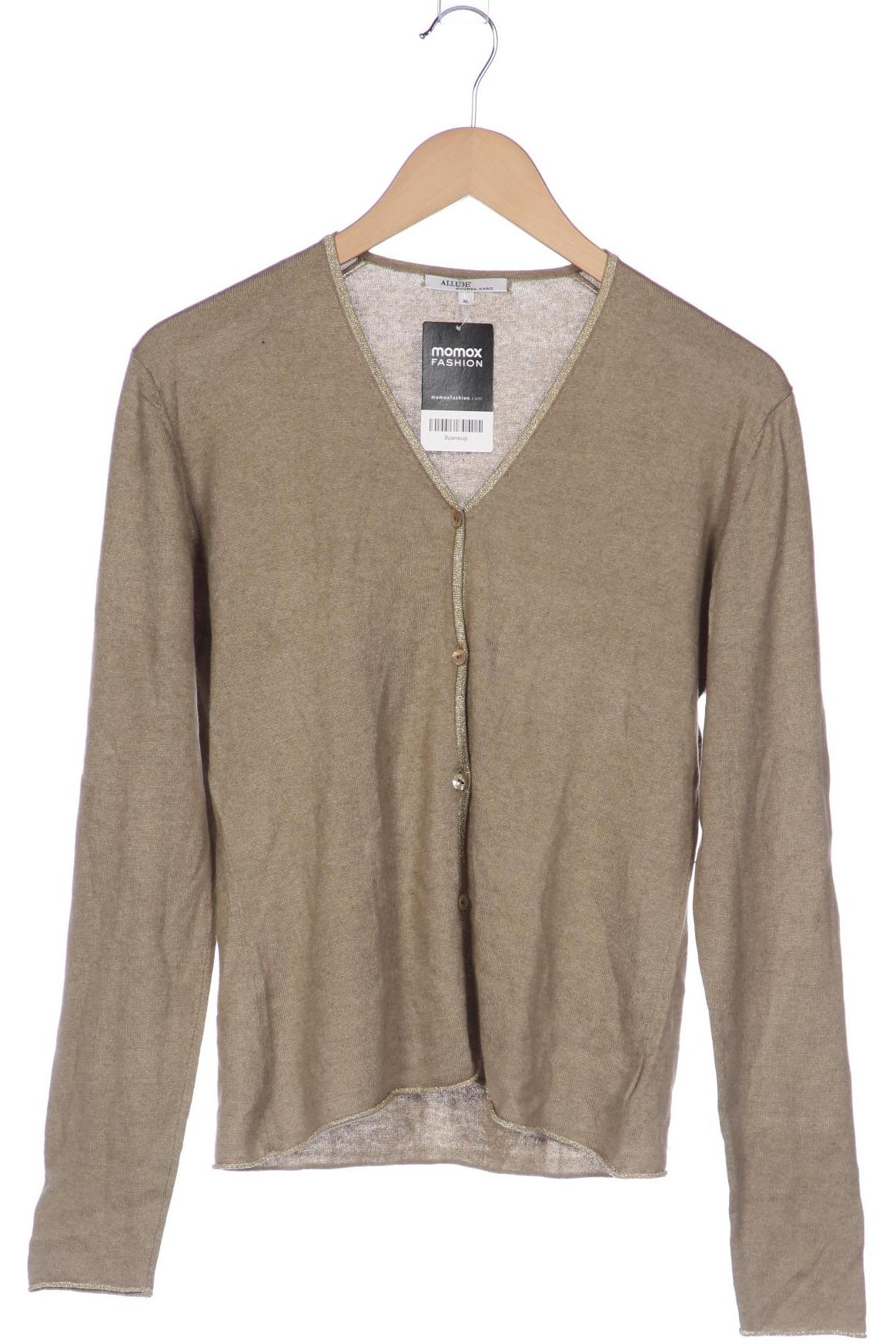 

Allude Damen Strickjacke, beige, Gr. 44