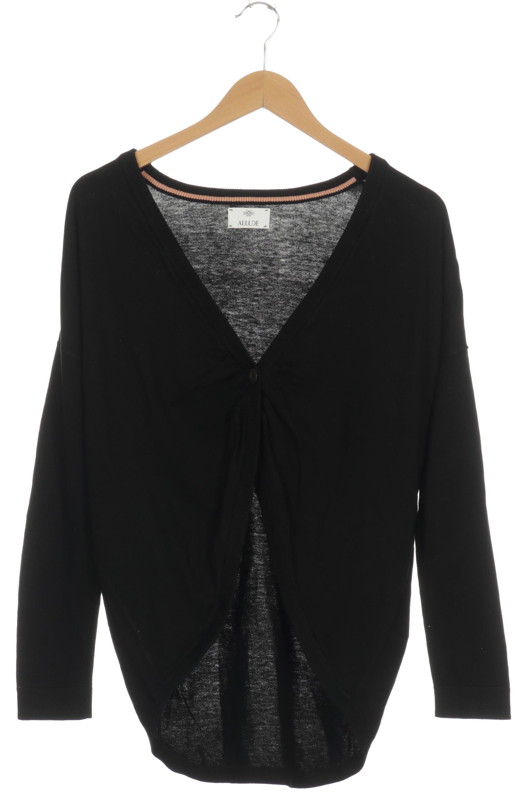 

Allude Damen Strickjacke, schwarz, Gr.