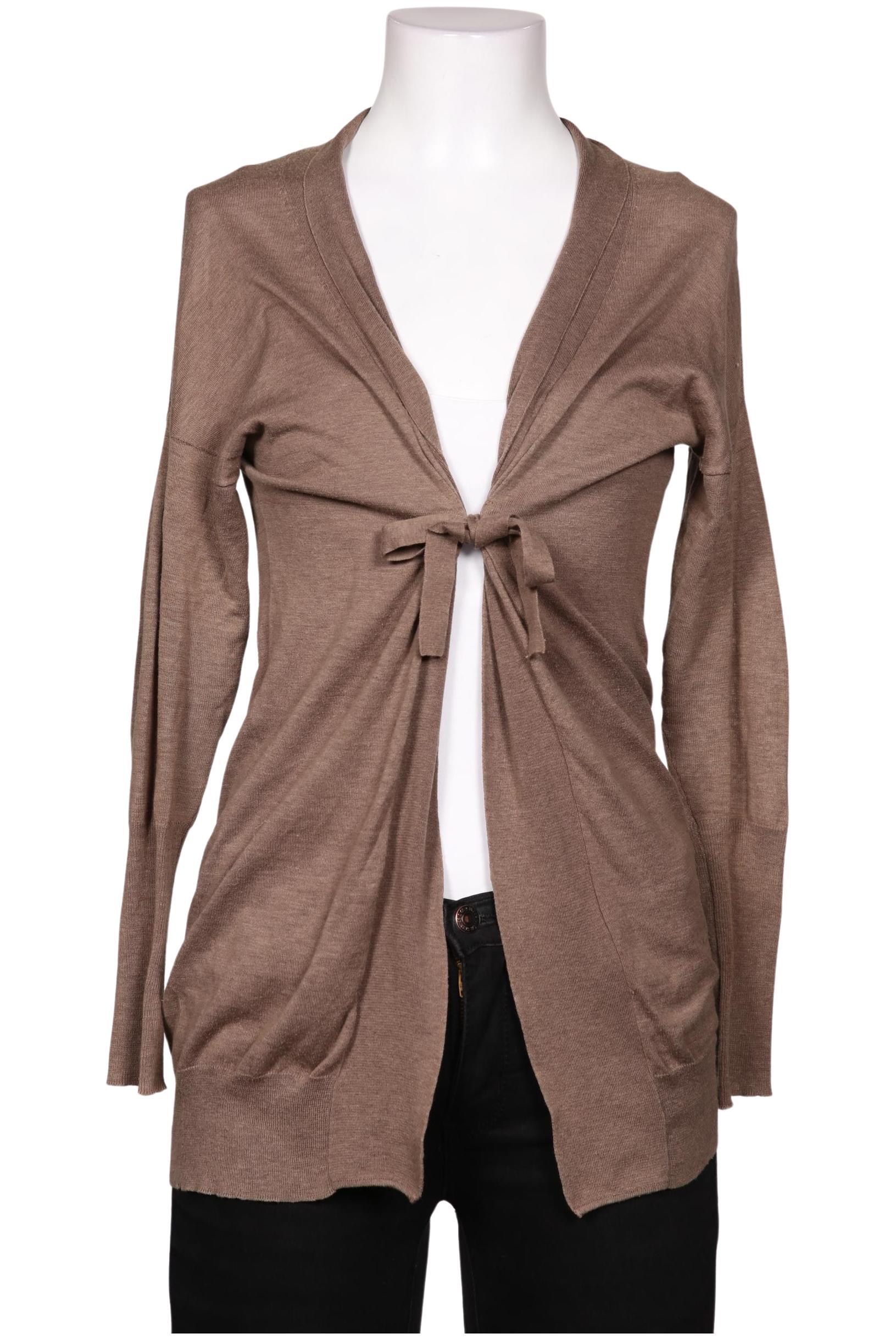 

Allude Damen Strickjacke, braun, Gr. 36