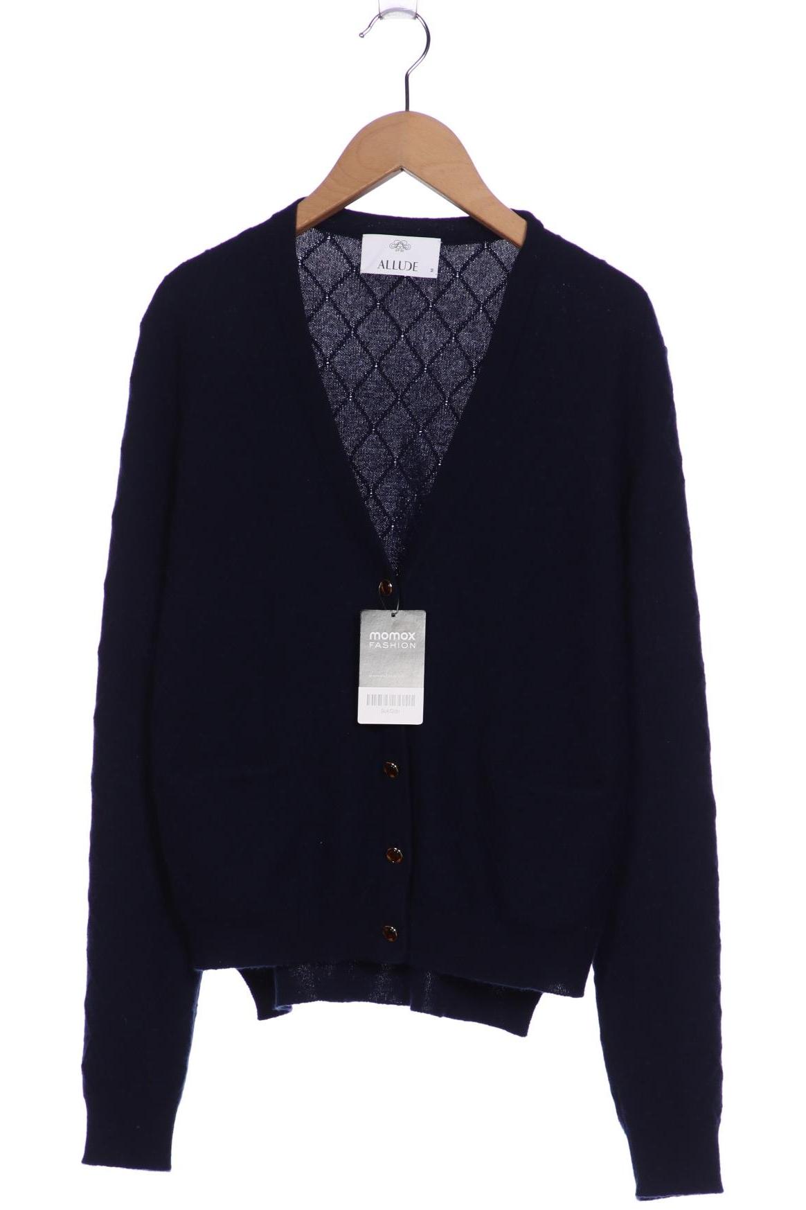 

Allude Damen Strickjacke, marineblau, Gr. 38