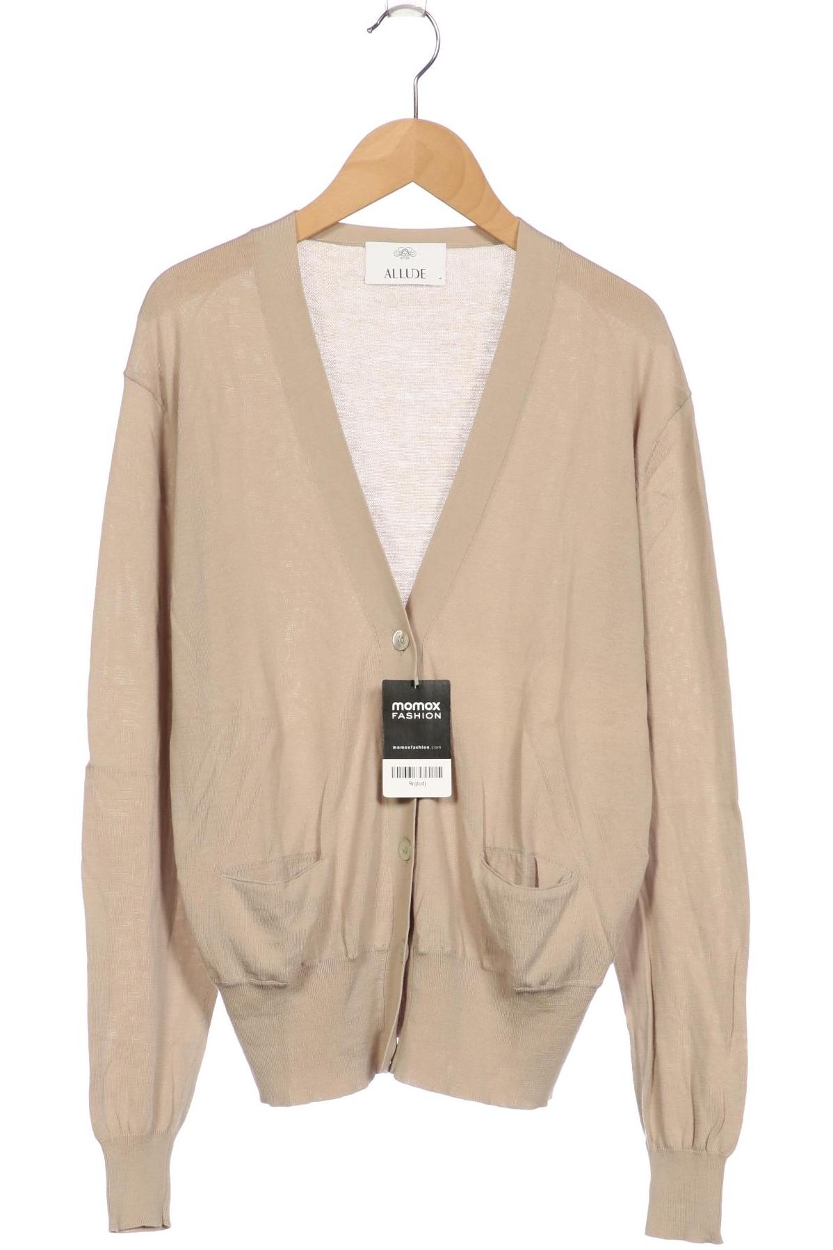 

Allude Damen Strickjacke, beige, Gr. 42