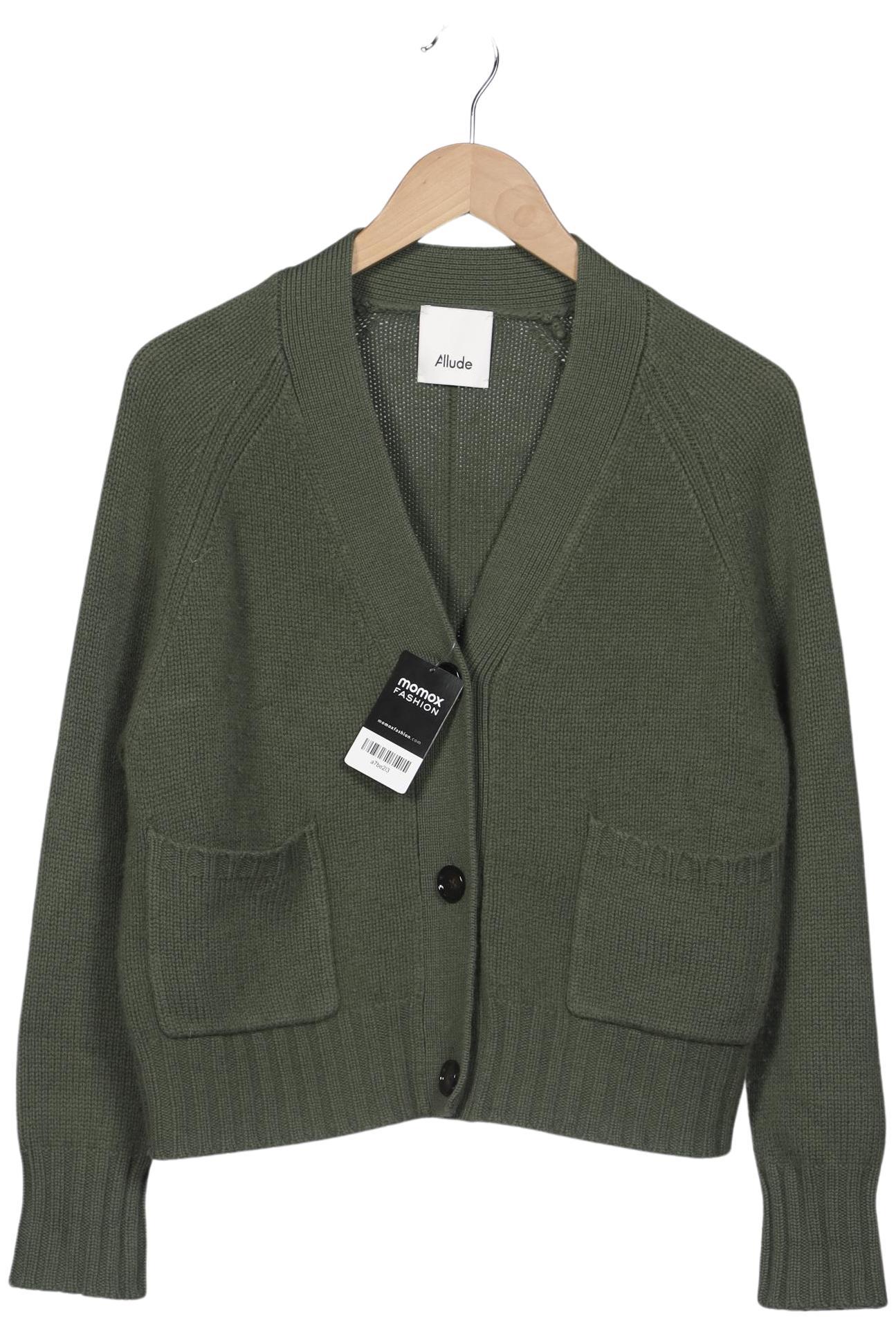

Allude Damen Strickjacke, grün, Gr. 38