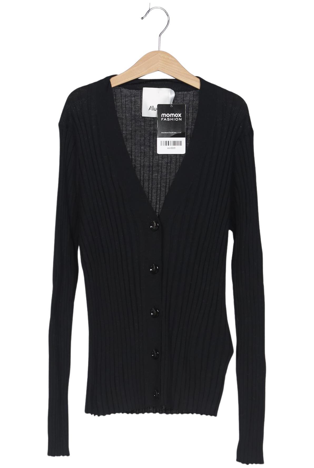 

Allude Damen Strickjacke, schwarz, Gr. 36