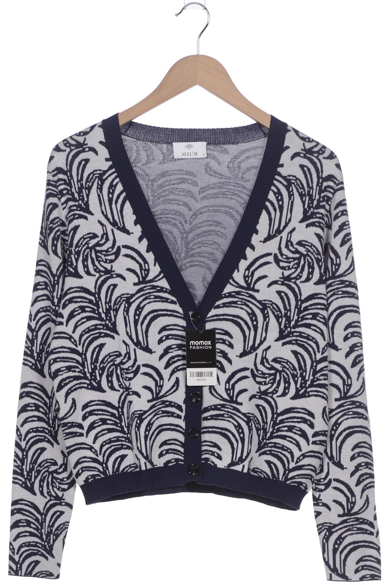 

Allude Damen Strickjacke, weiß, Gr. 36