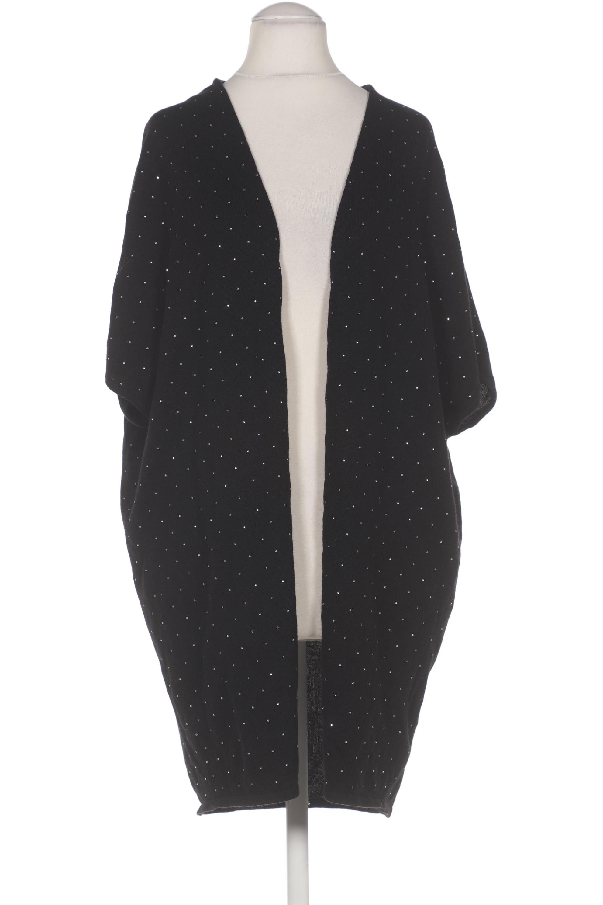 

Allude Damen Strickjacke, schwarz, Gr. 36