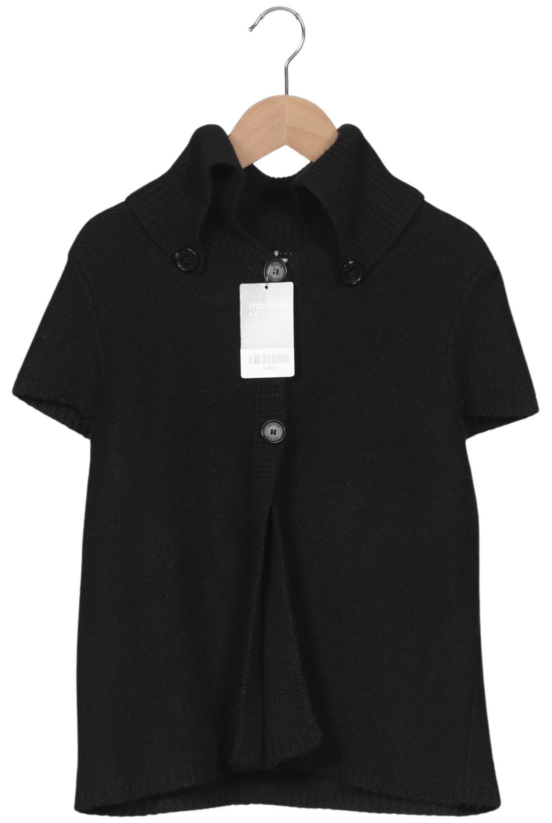 

Allude Damen Strickjacke, schwarz, Gr. 38