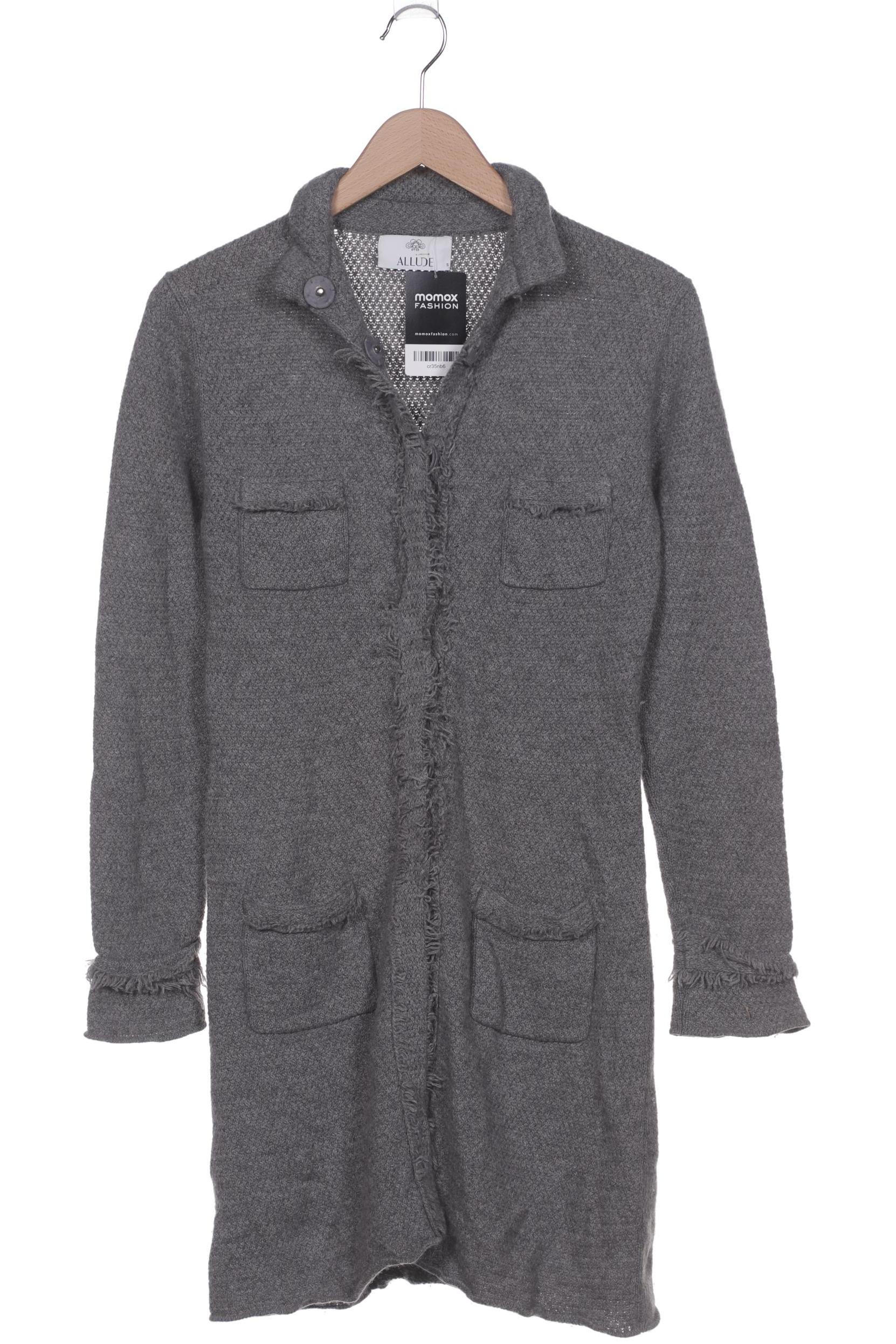 

Allude Damen Strickjacke, grau, Gr. 36