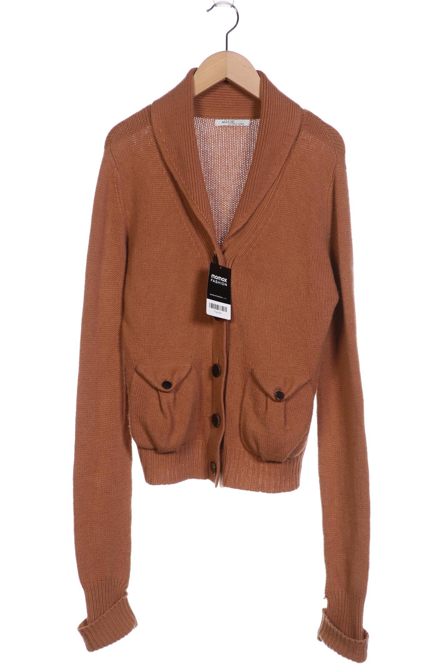 

Allude Damen Strickjacke, braun, Gr. 38