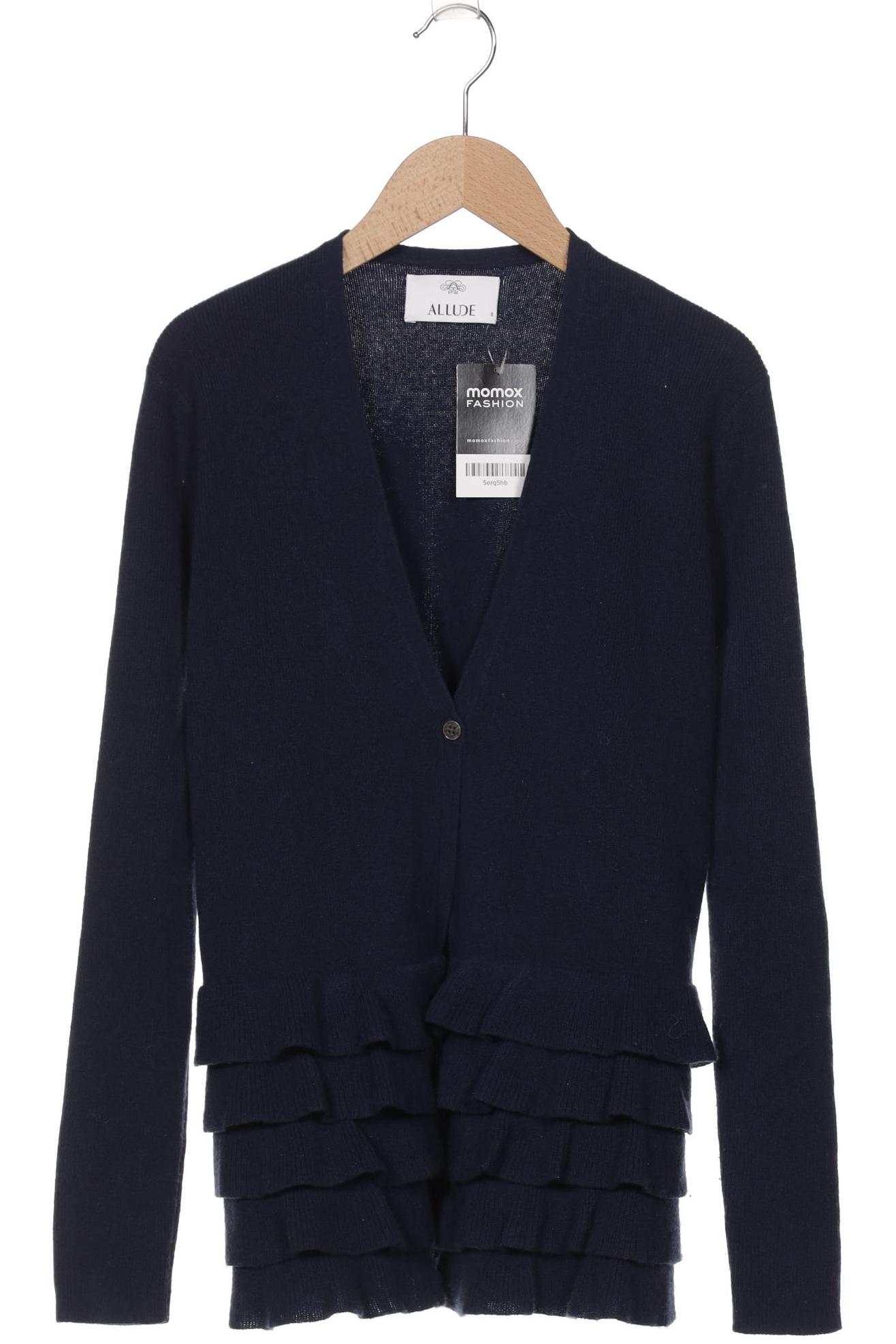 

Allude Damen Strickjacke, marineblau, Gr. 36