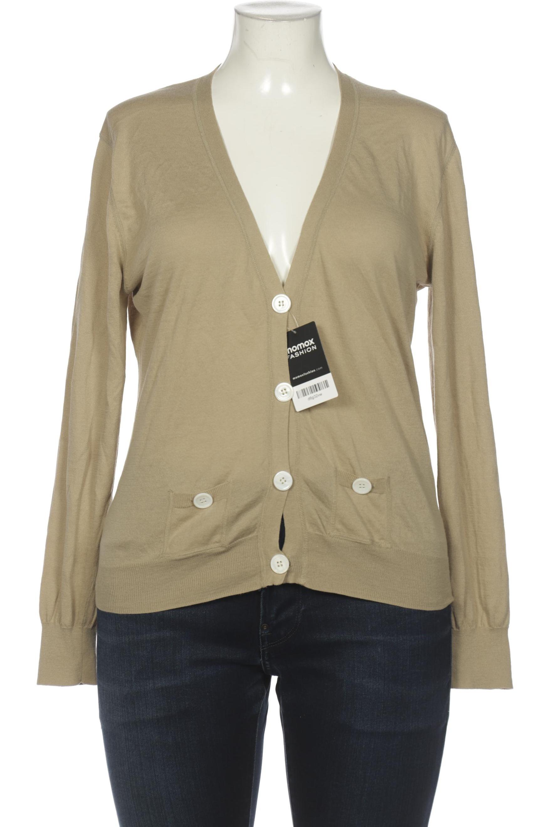 

Allude Damen Strickjacke, beige, Gr. 44