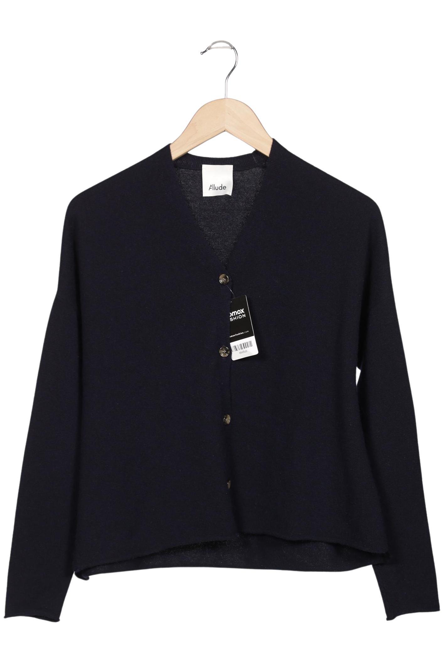 

Allude Damen Strickjacke, marineblau, Gr. 34