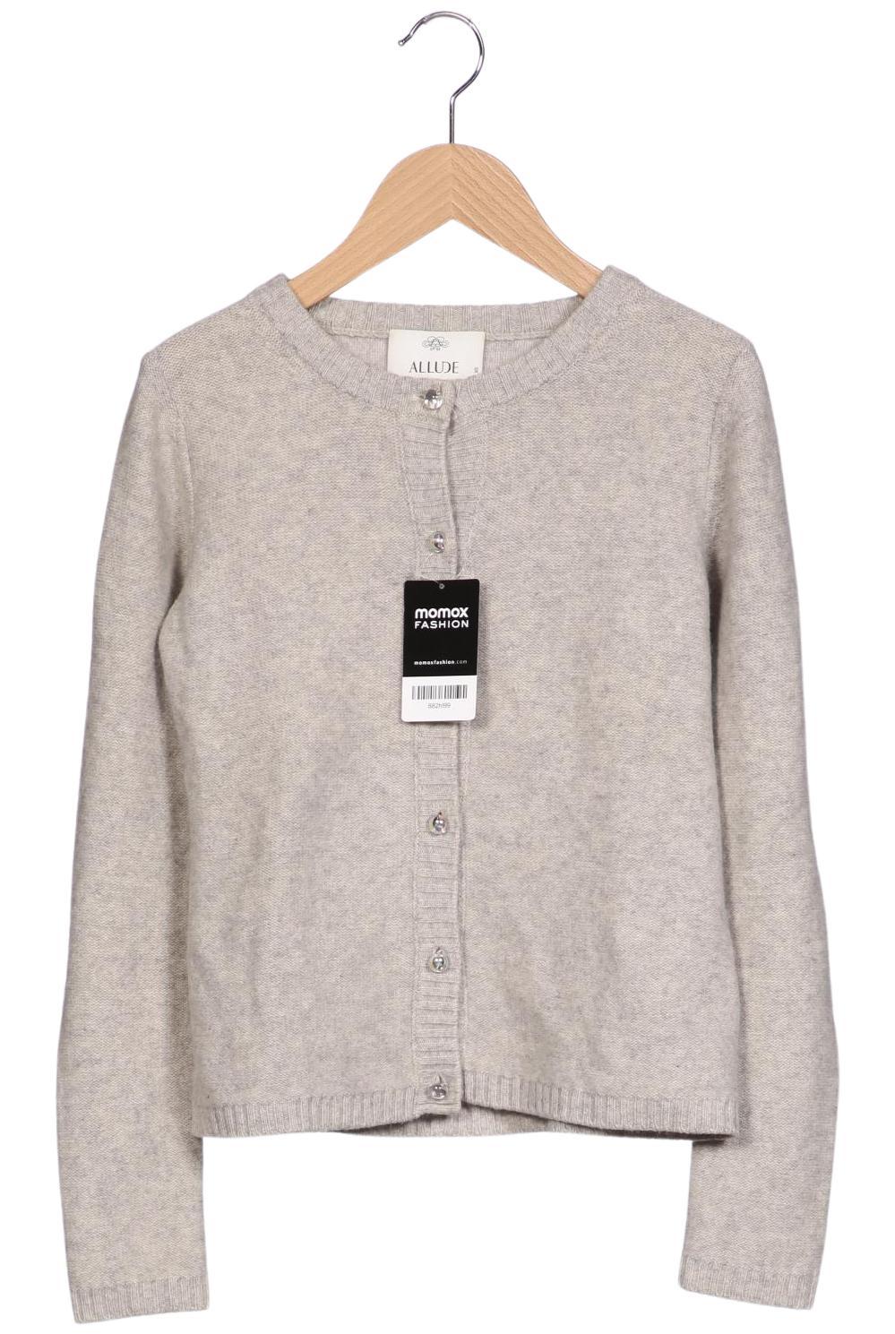 

Allude Damen Strickjacke, grau, Gr. 34