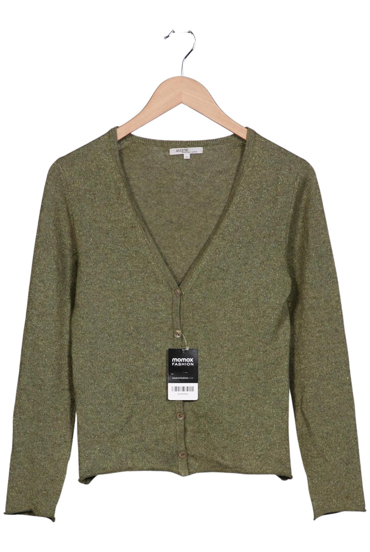 

Allude Damen Strickjacke, grün, Gr. 36