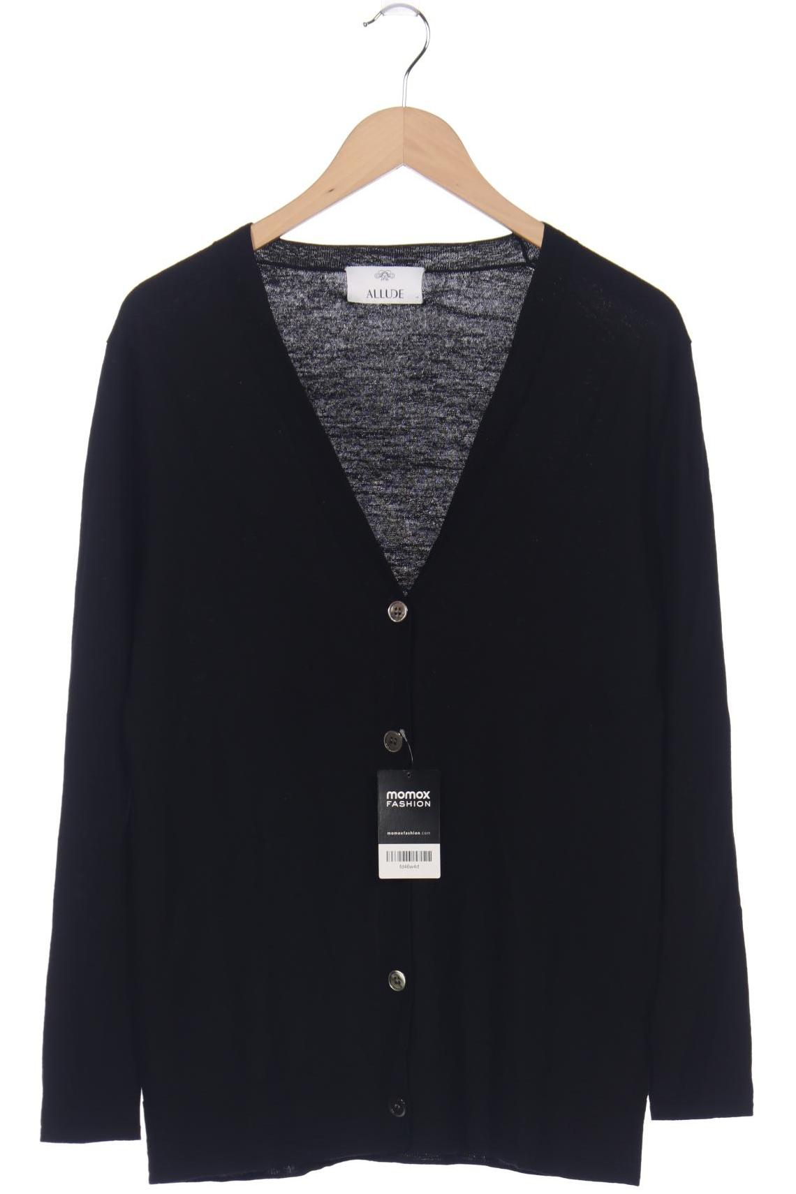 

Allude Damen Strickjacke, schwarz, Gr. 42