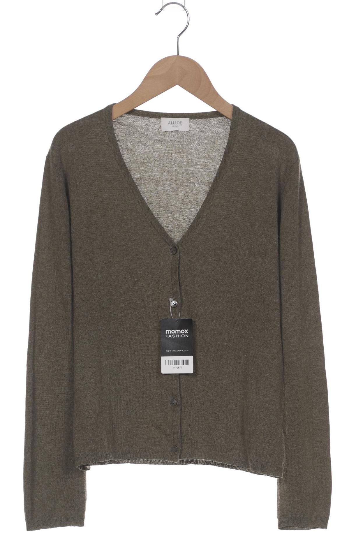 

Allude Damen Strickjacke, grün, Gr. 38