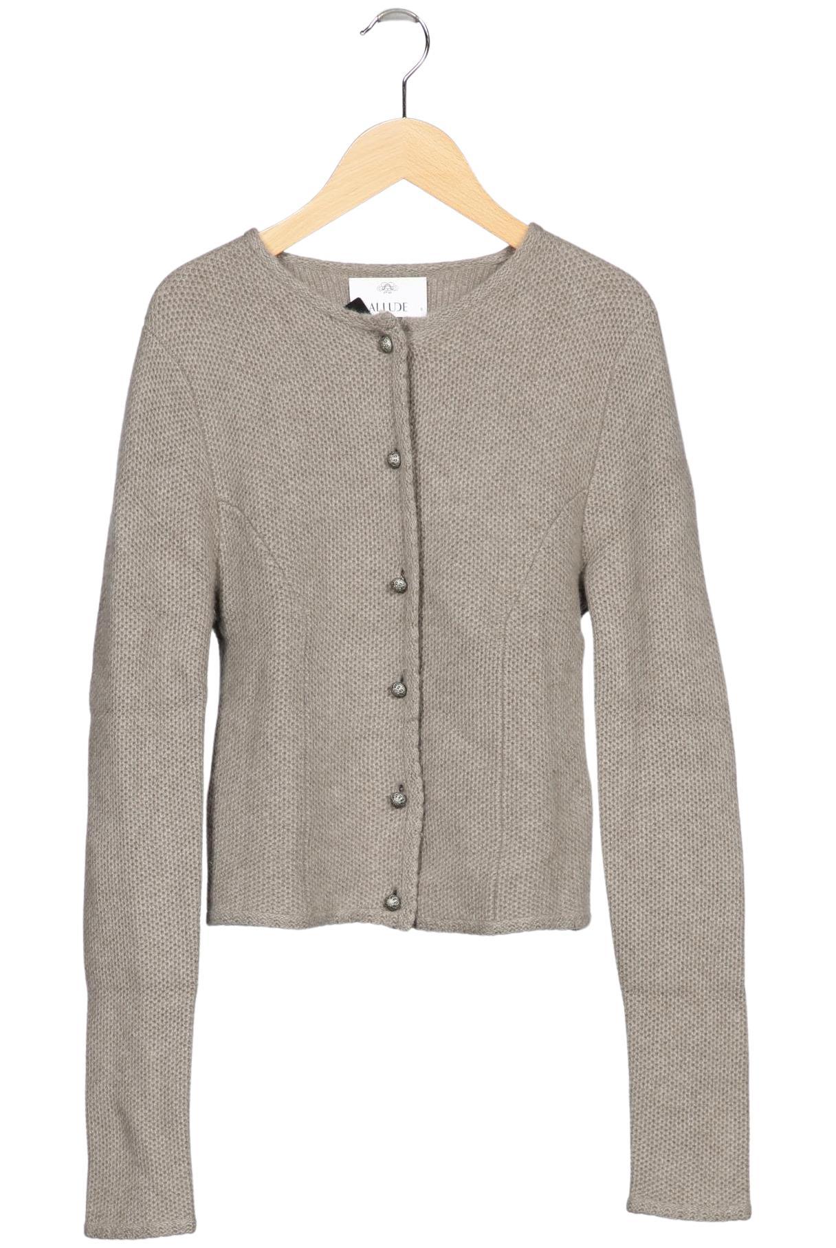 

Allude Damen Strickjacke, grau, Gr. 36